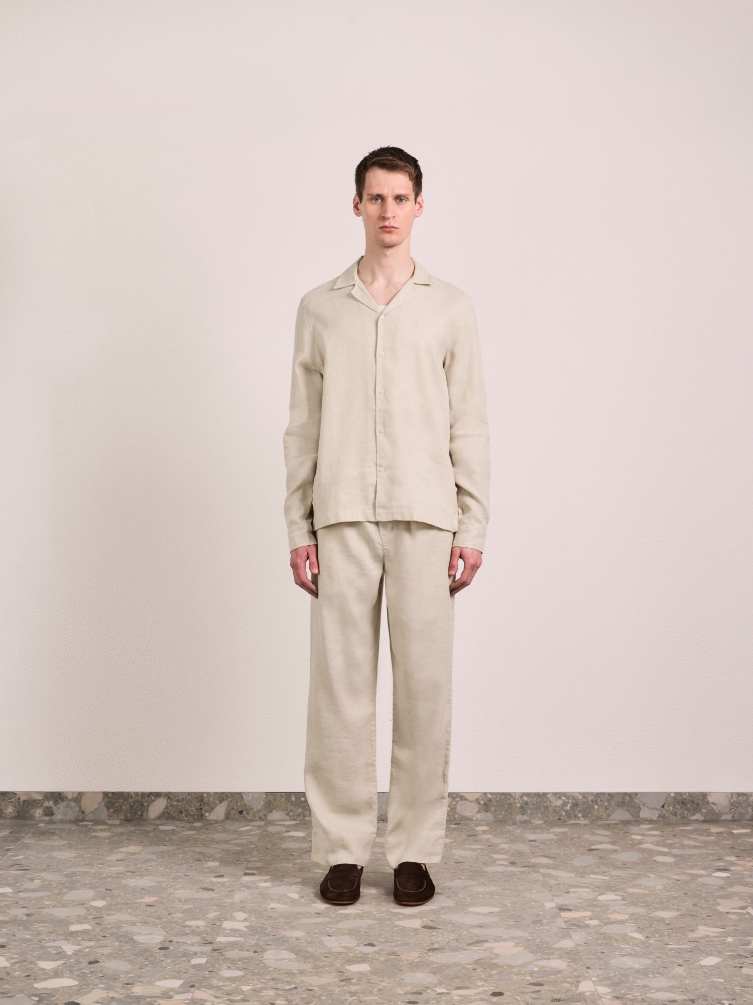 LUAN COTTON-LINEN TROUSERS