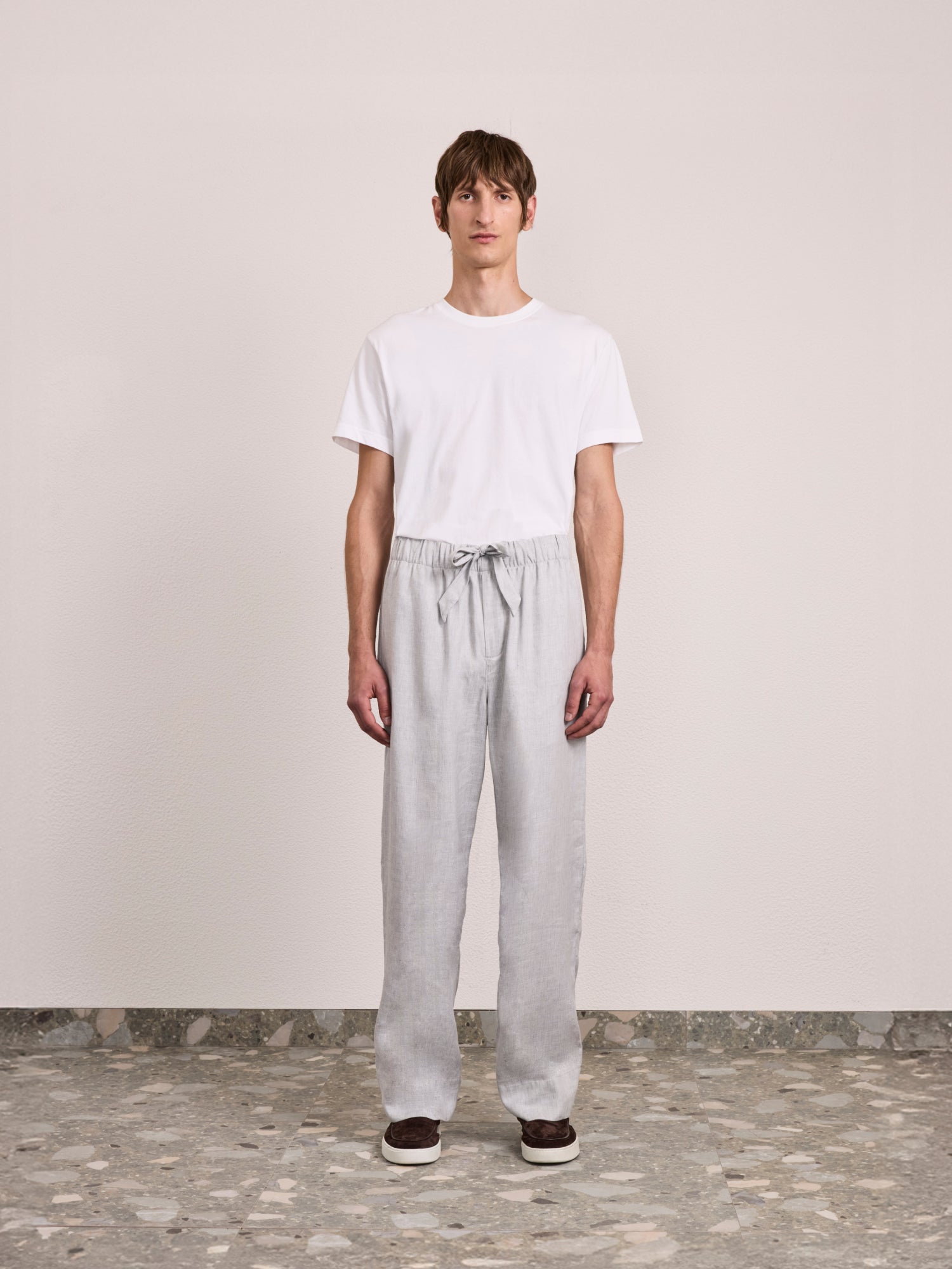 LUAN COTTON-LINEN TROUSERS