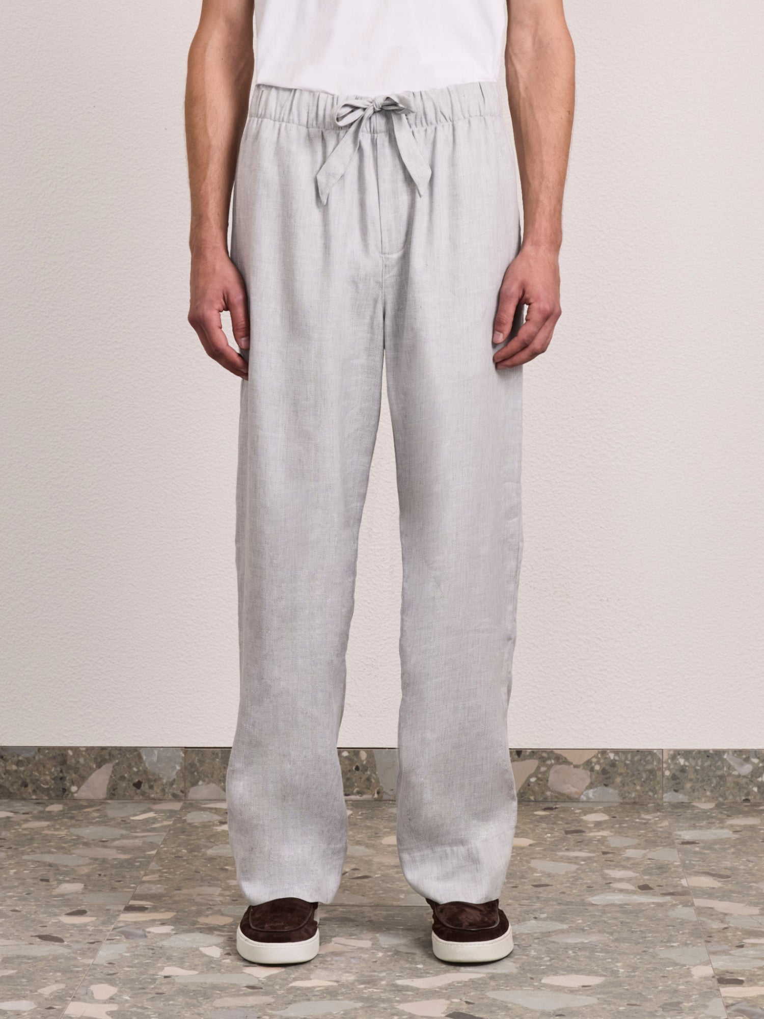 LUAN COTTON-LINEN TROUSERS