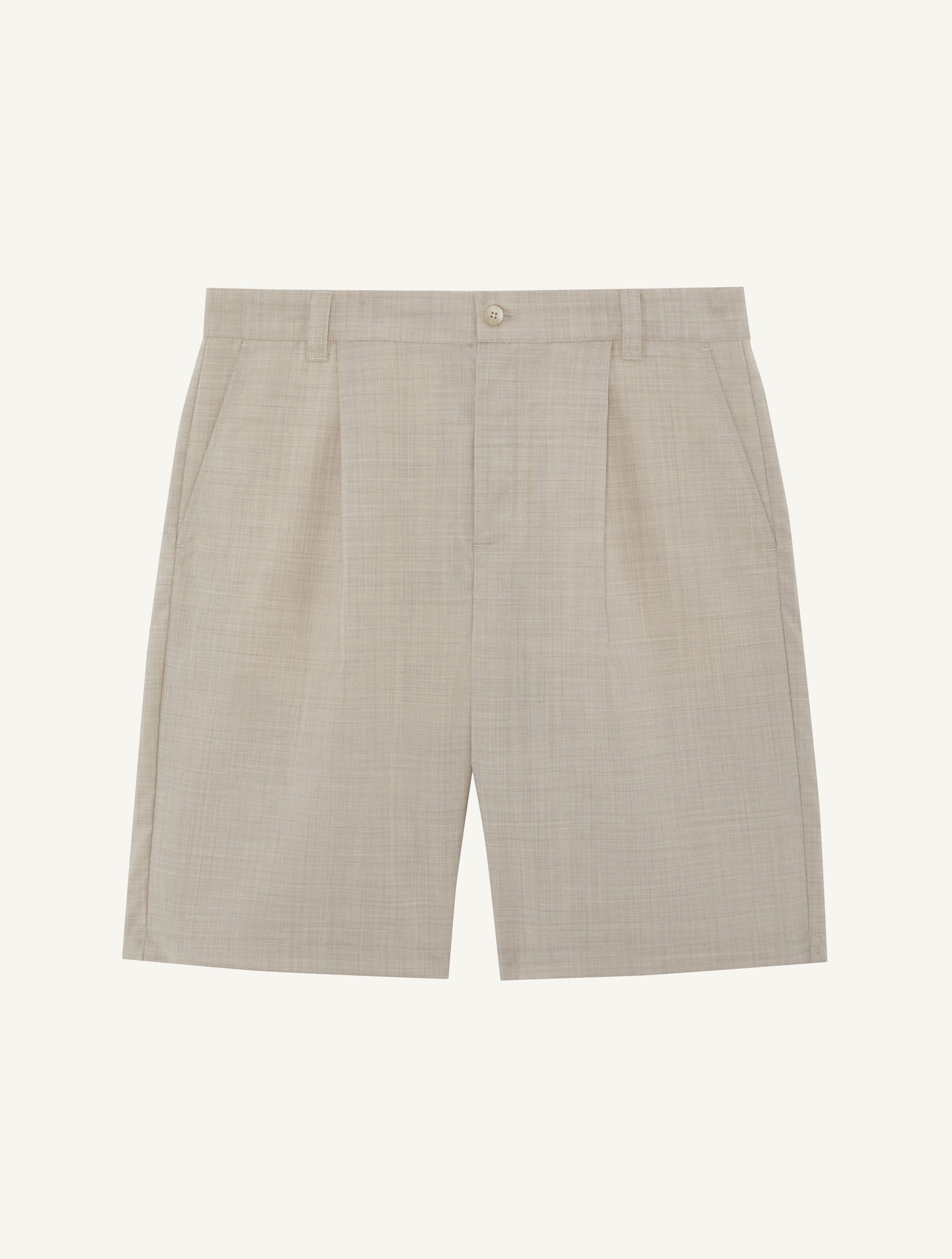 SERENO TROPICAL WOOL SHORTS