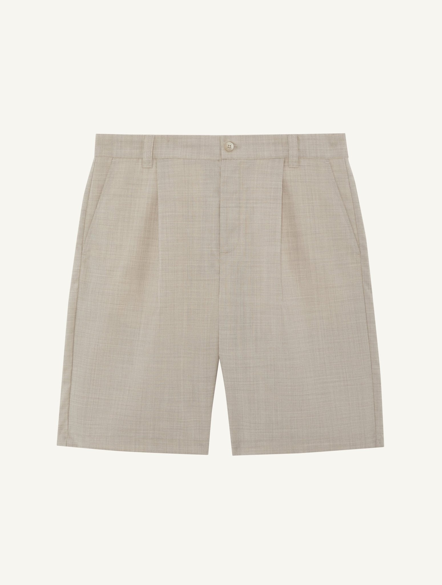 SERENO TROPICAL WOOL SHORTS