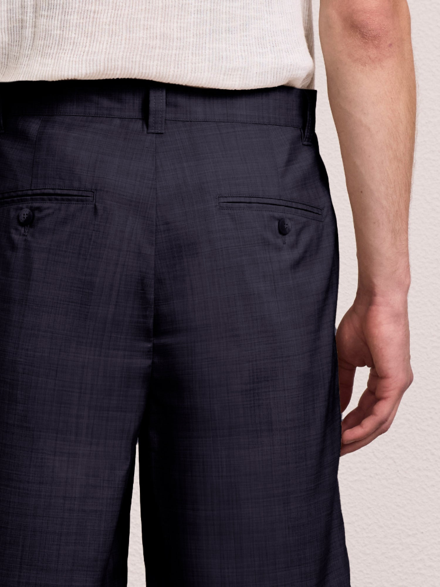 SERENO TROPICAL WOOL SHORTS