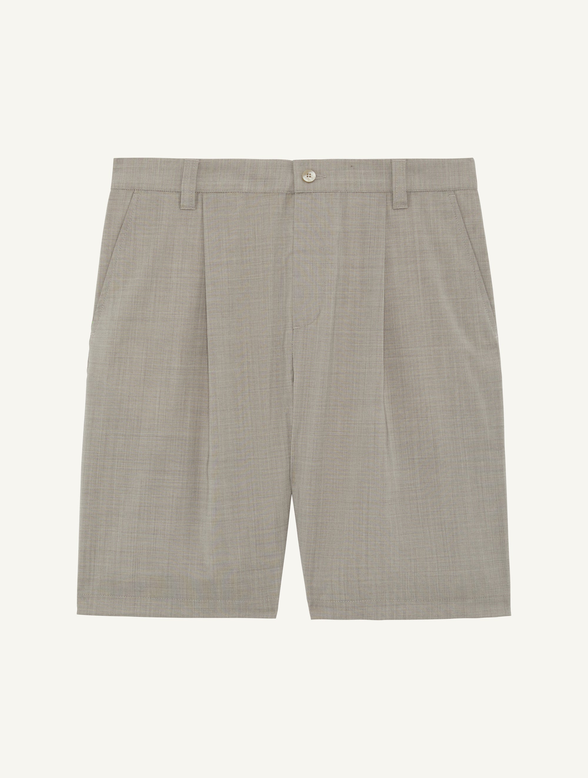 SERENO TROPICAL WOOL SHORTS