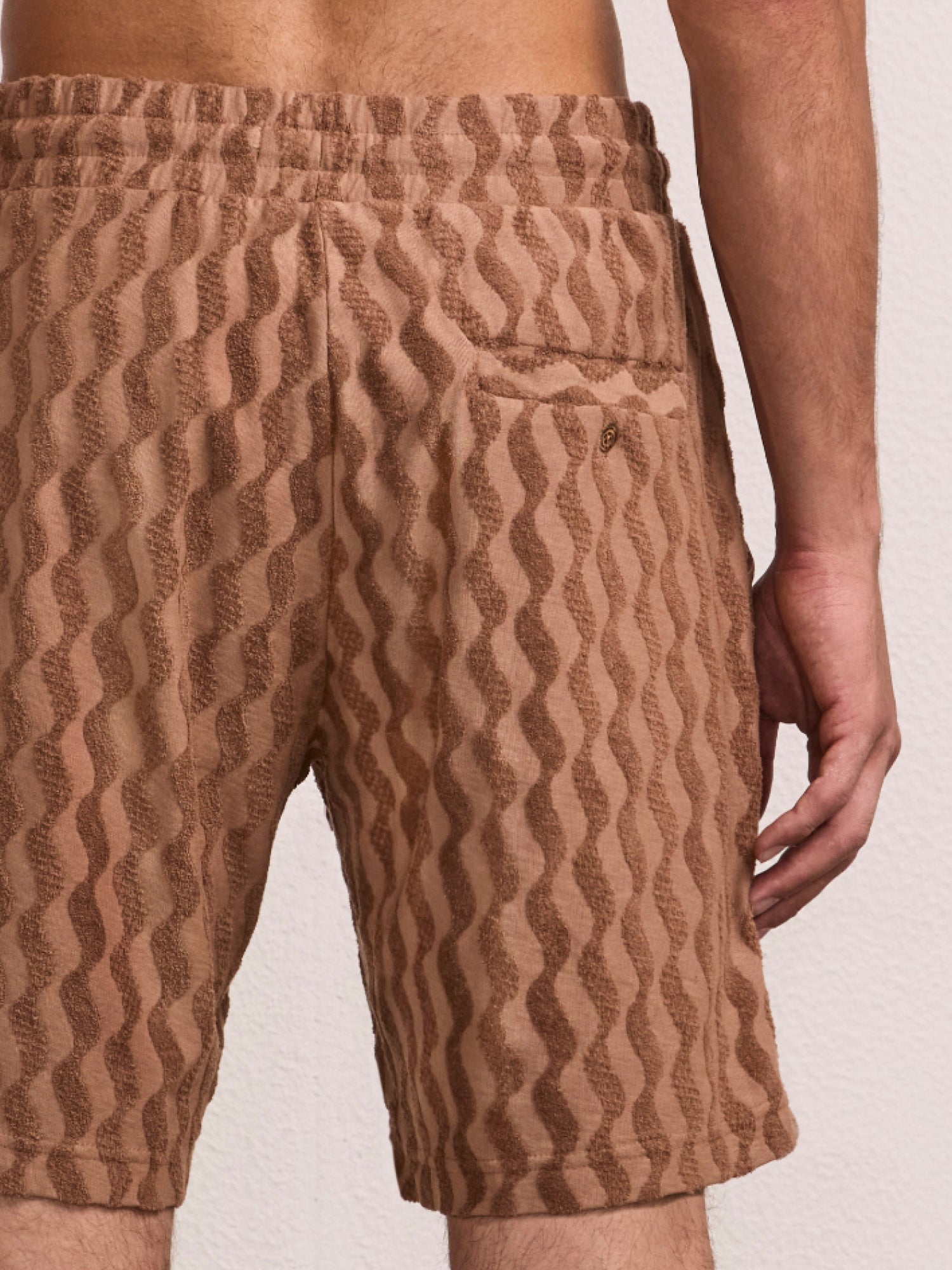 AUGUSTO TERRY COTTON SHORTS