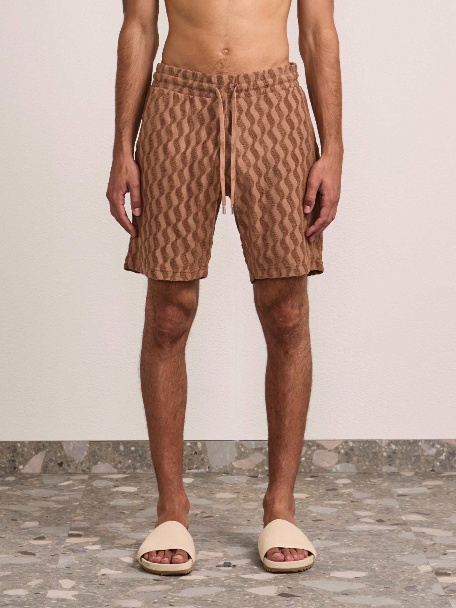 AUGUSTO TERRY COTTON SHORTS