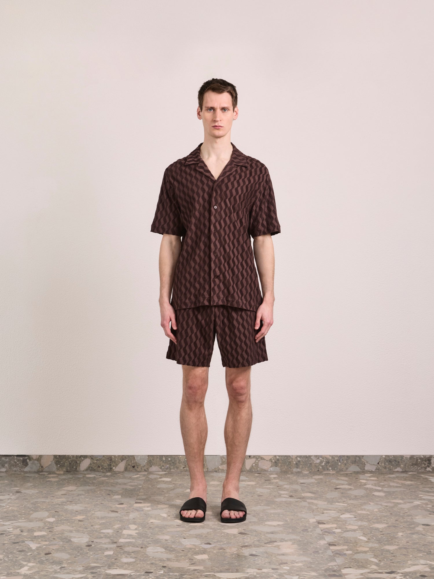 AUGUSTO TERRY COTTON SHORTS - Frescobol Carioca