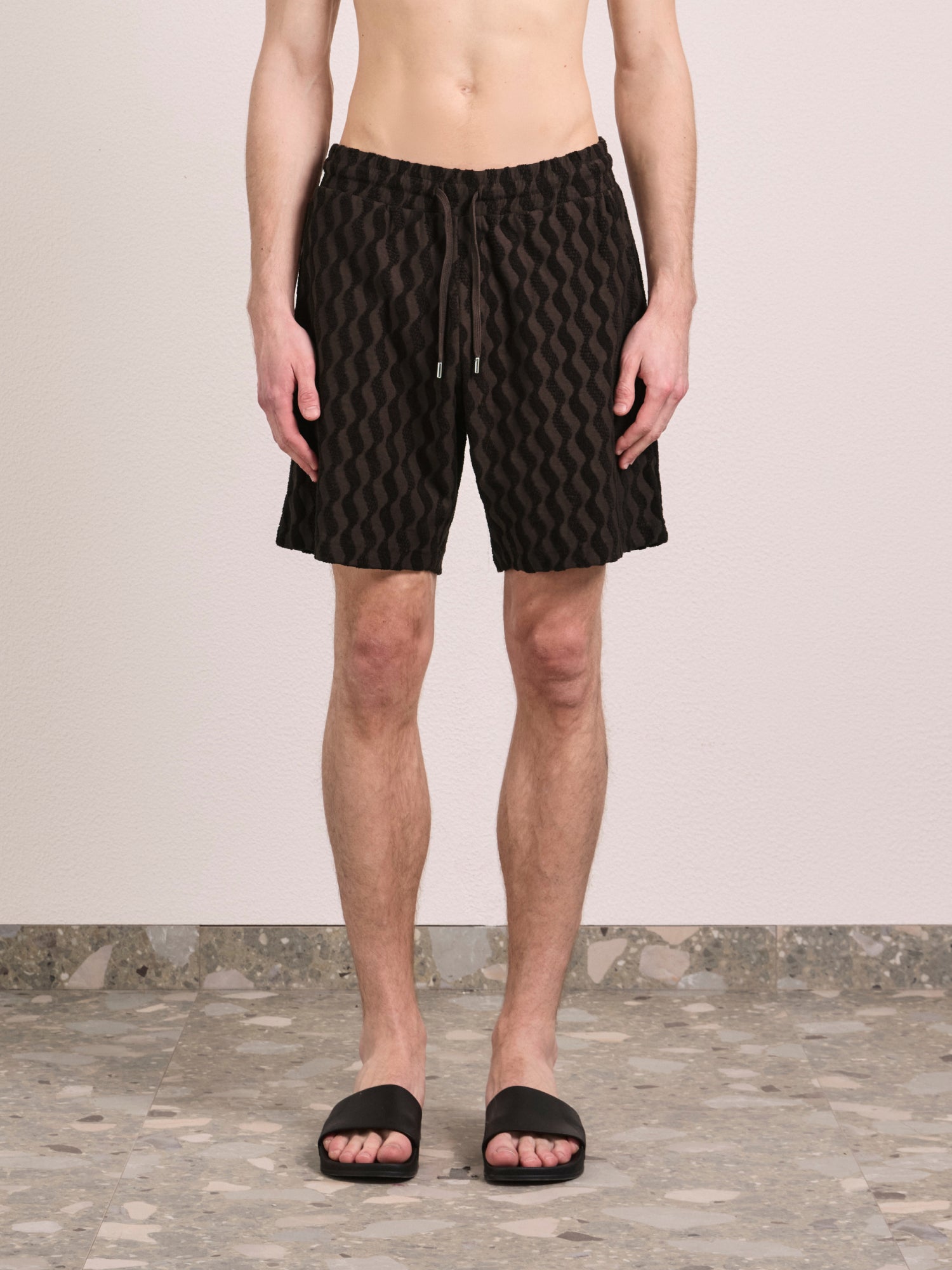 AUGUSTO TERRY COTTON SHORTS