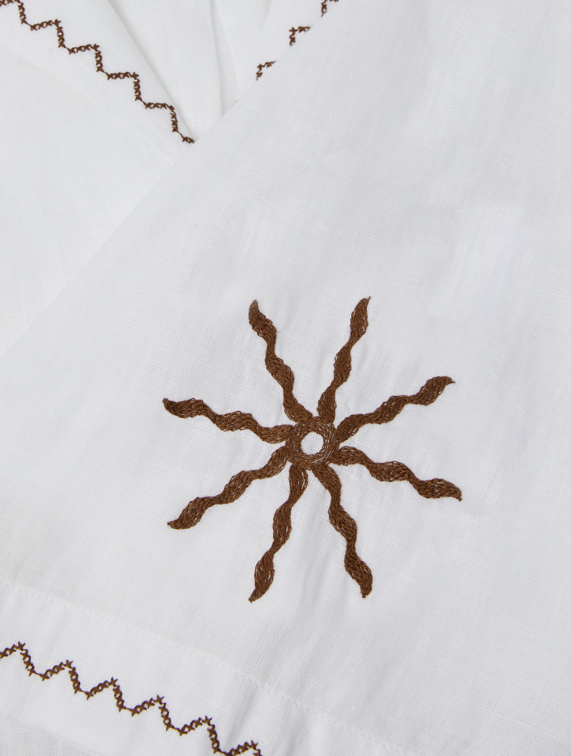 ALVES EMBROIDERED LINEN SHIRT