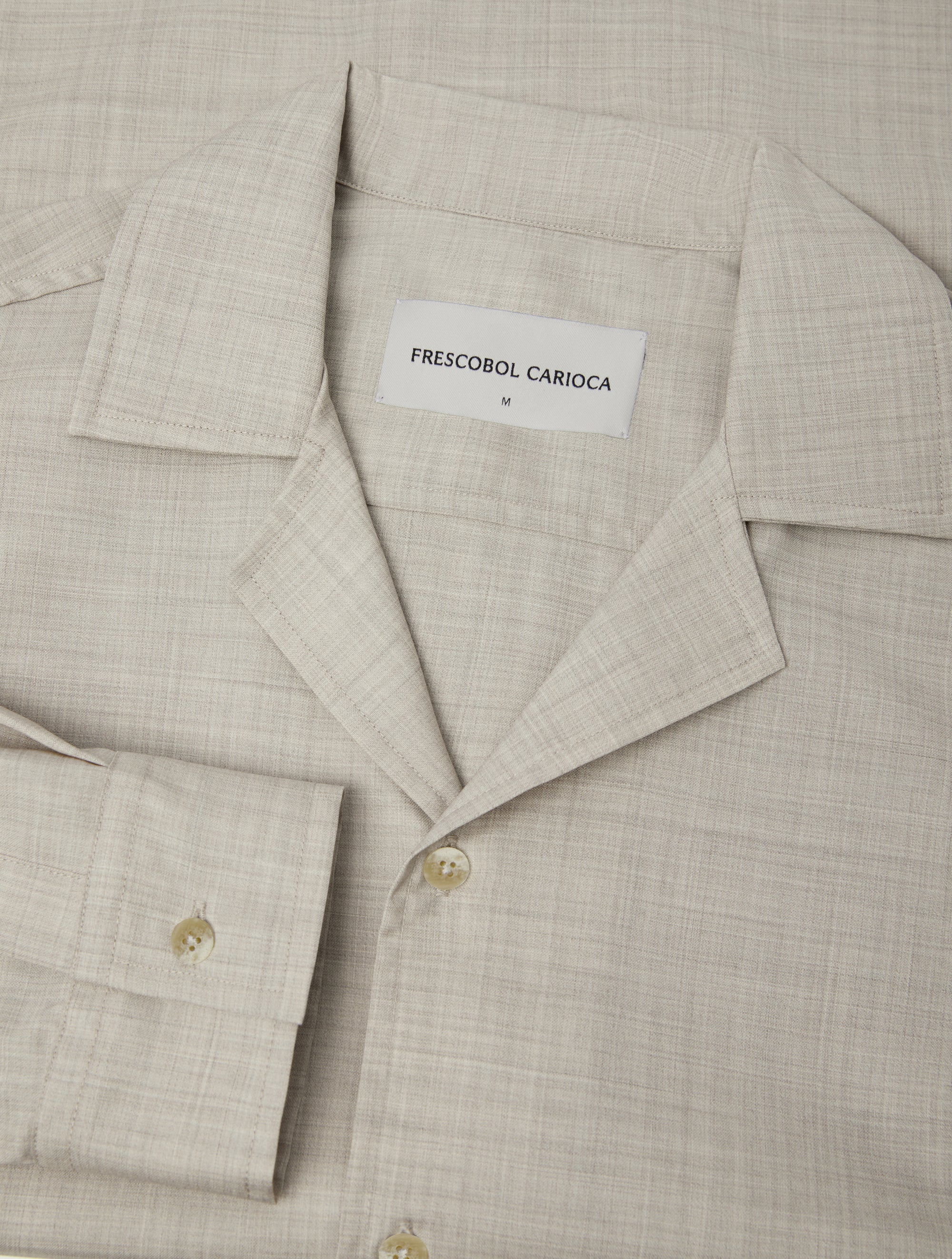 SAFRA TROPICAL WOOL SHIRT