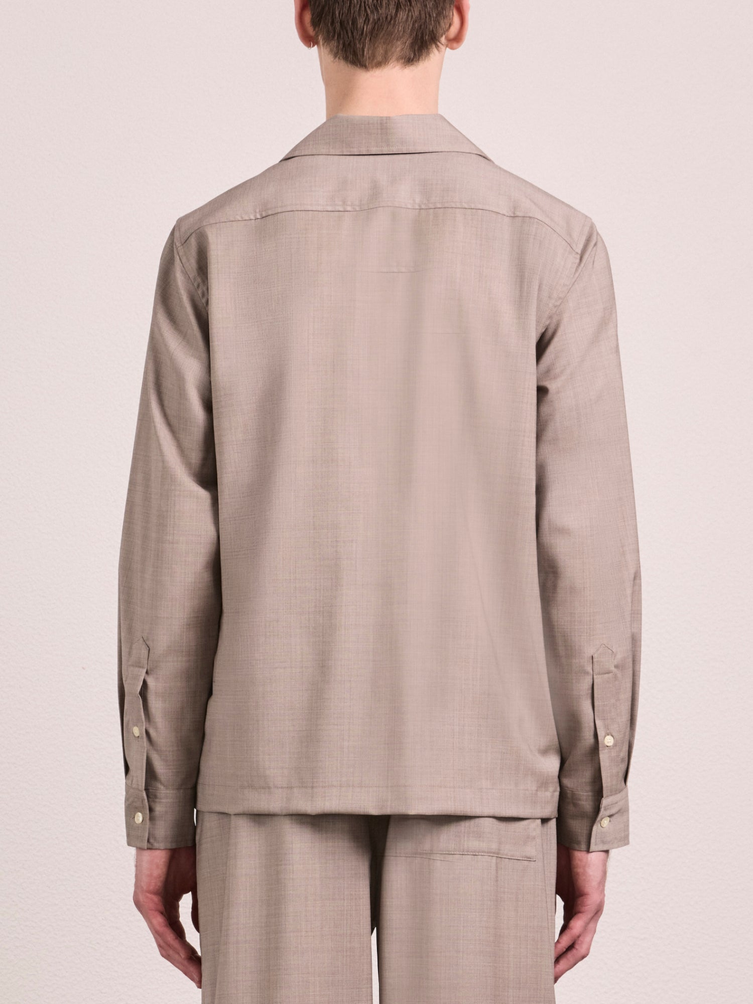 SAFRA TROPICAL WOOL SHIRT