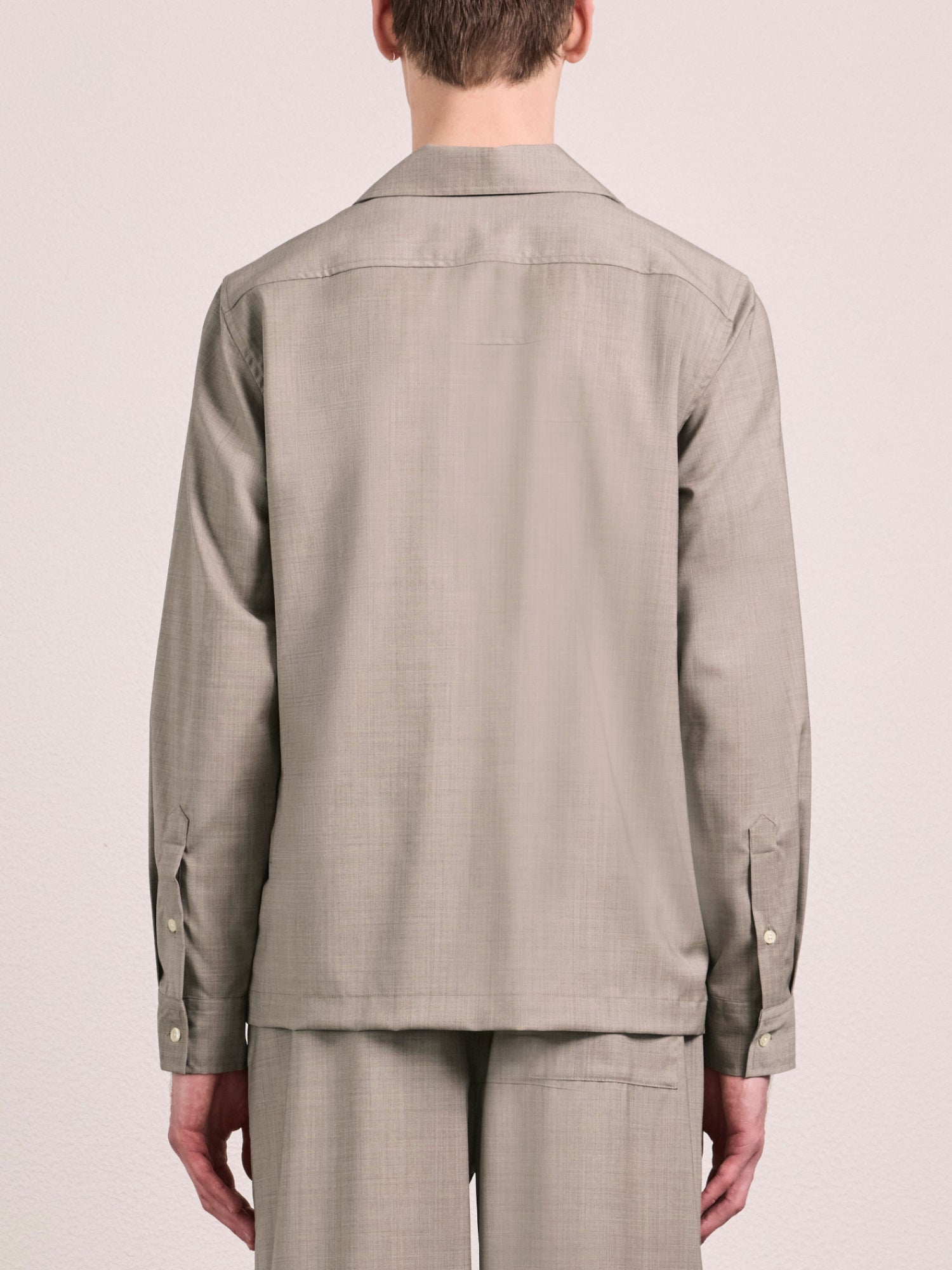 SAFRA TROPICAL WOOL SHIRT