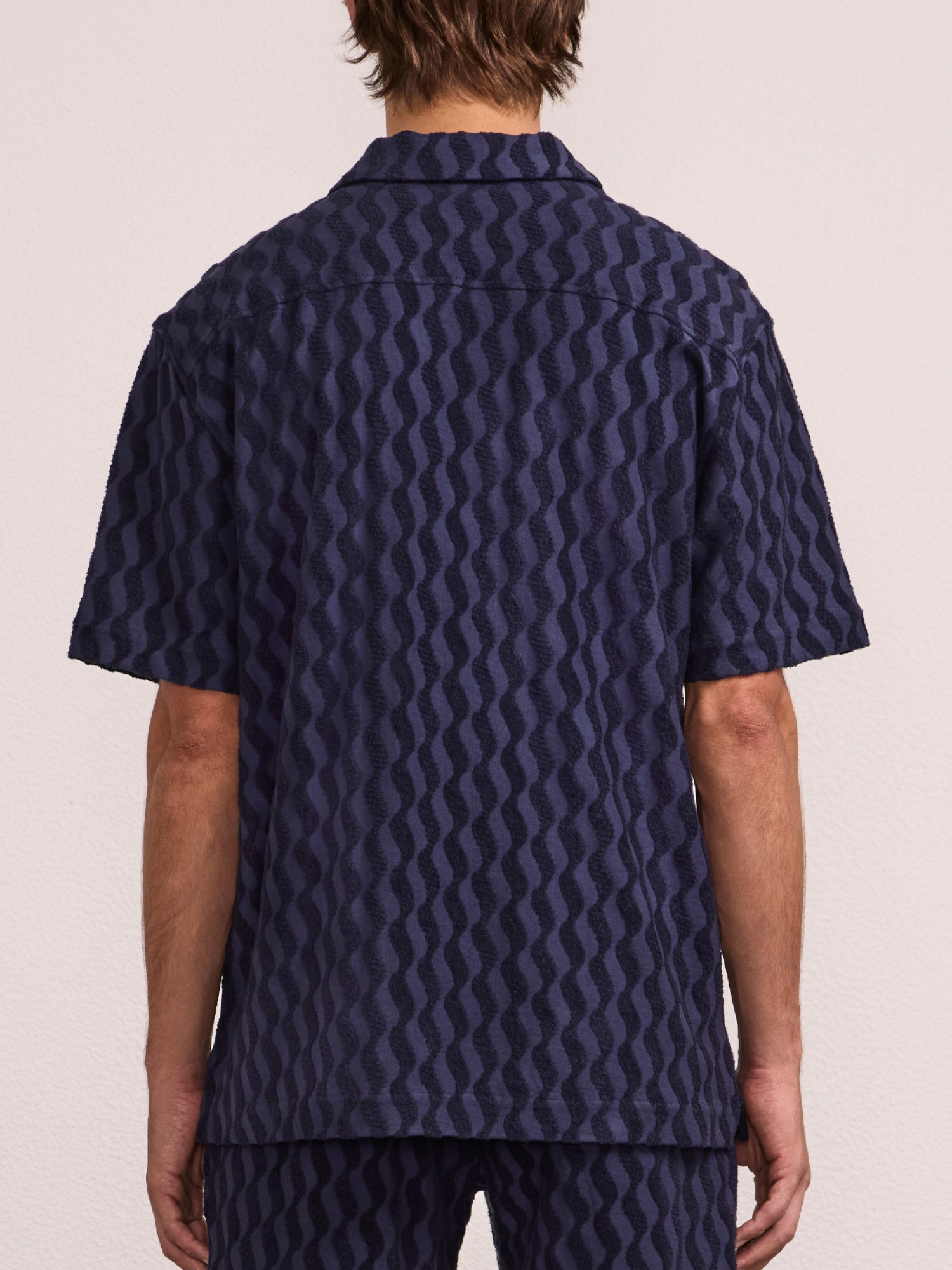 ROBERTO TERRY COTTON SHIRT