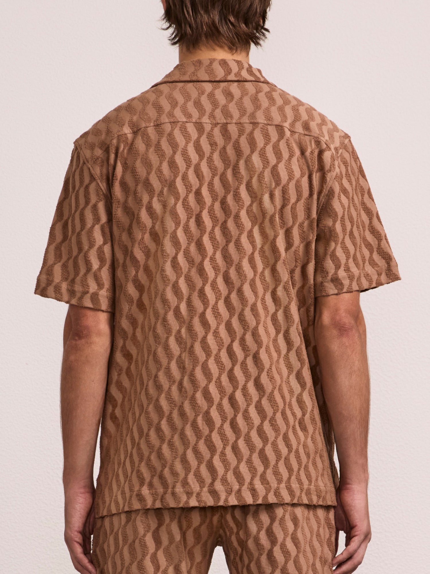 ROBERTO TERRY COTTON SHIRT