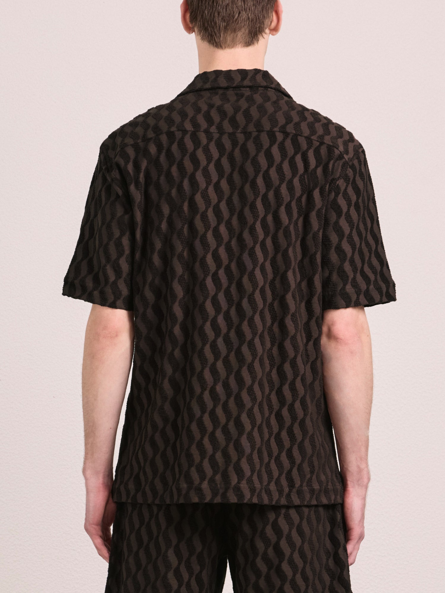 ROBERTO TERRY COTTON SHIRT