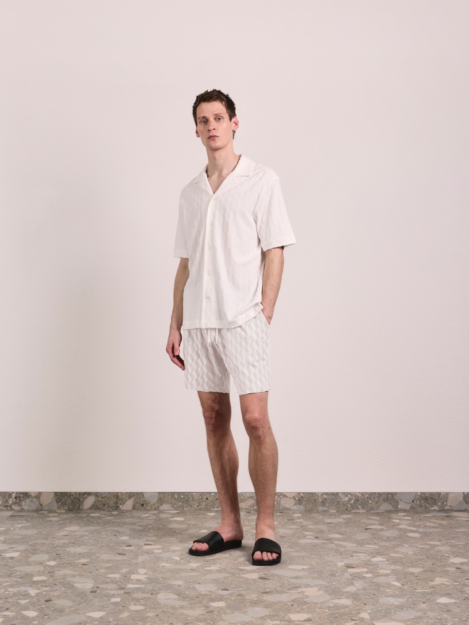 ROBERTO TERRY COTTON SHIRT - Frescobol Carioca