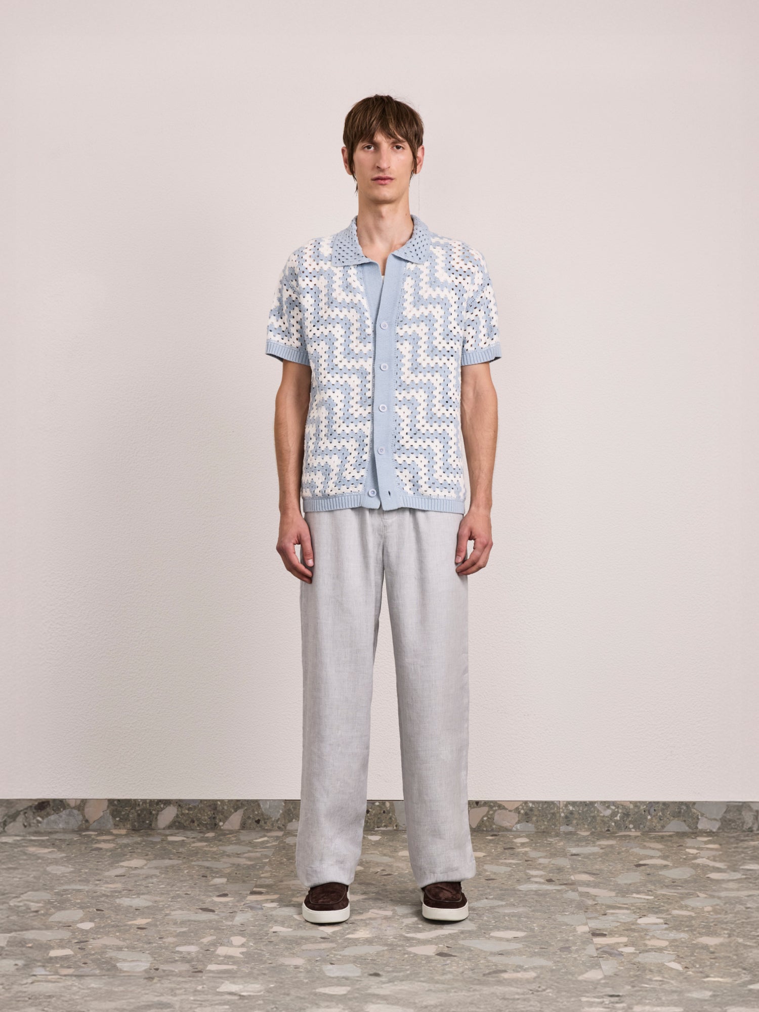 PINTO CROCHET CARDIGAN