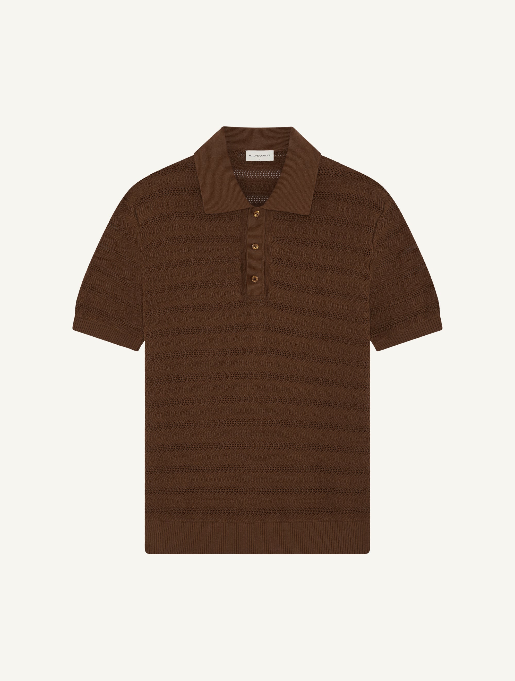 VIDAL COTTON JACQUARD POLO