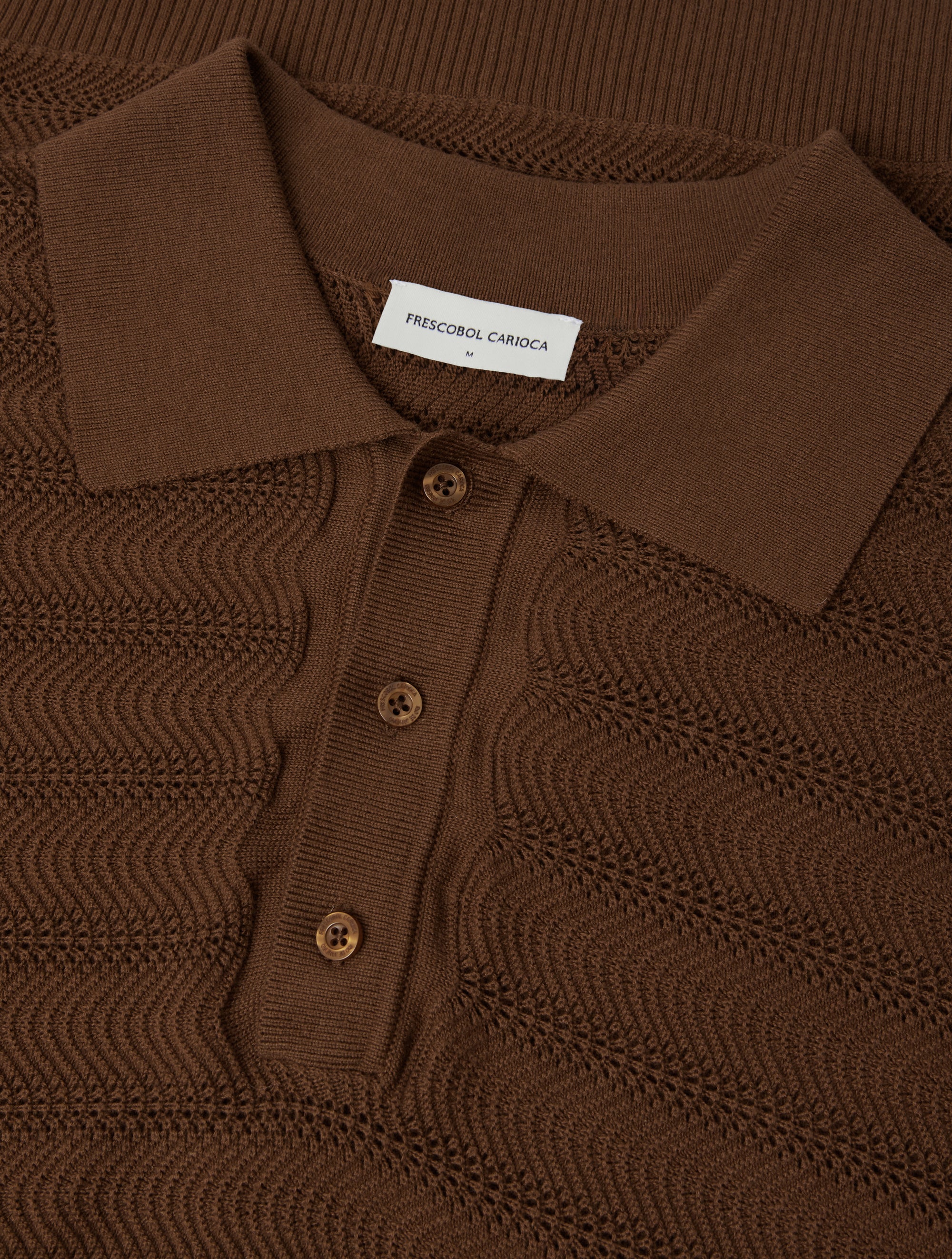 VIDAL COTTON JACQUARD POLO