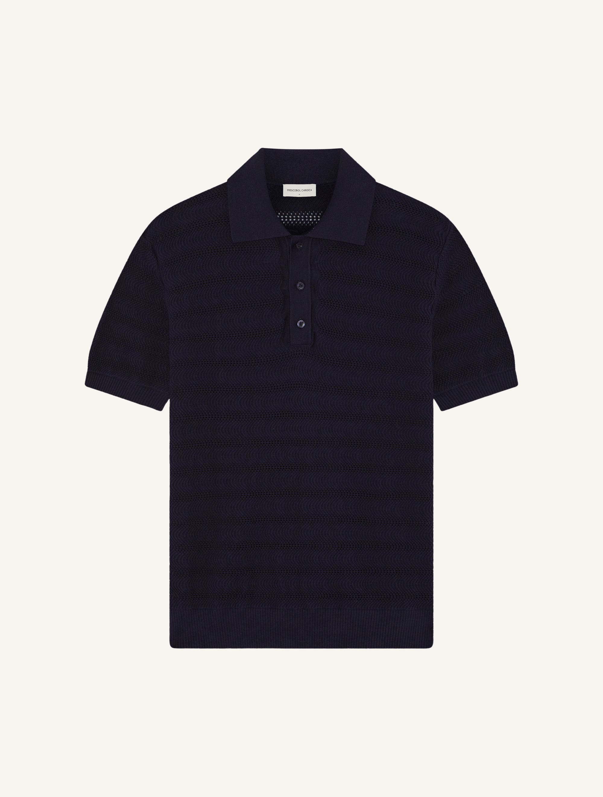VIDAL COTTON JACQUARD POLO