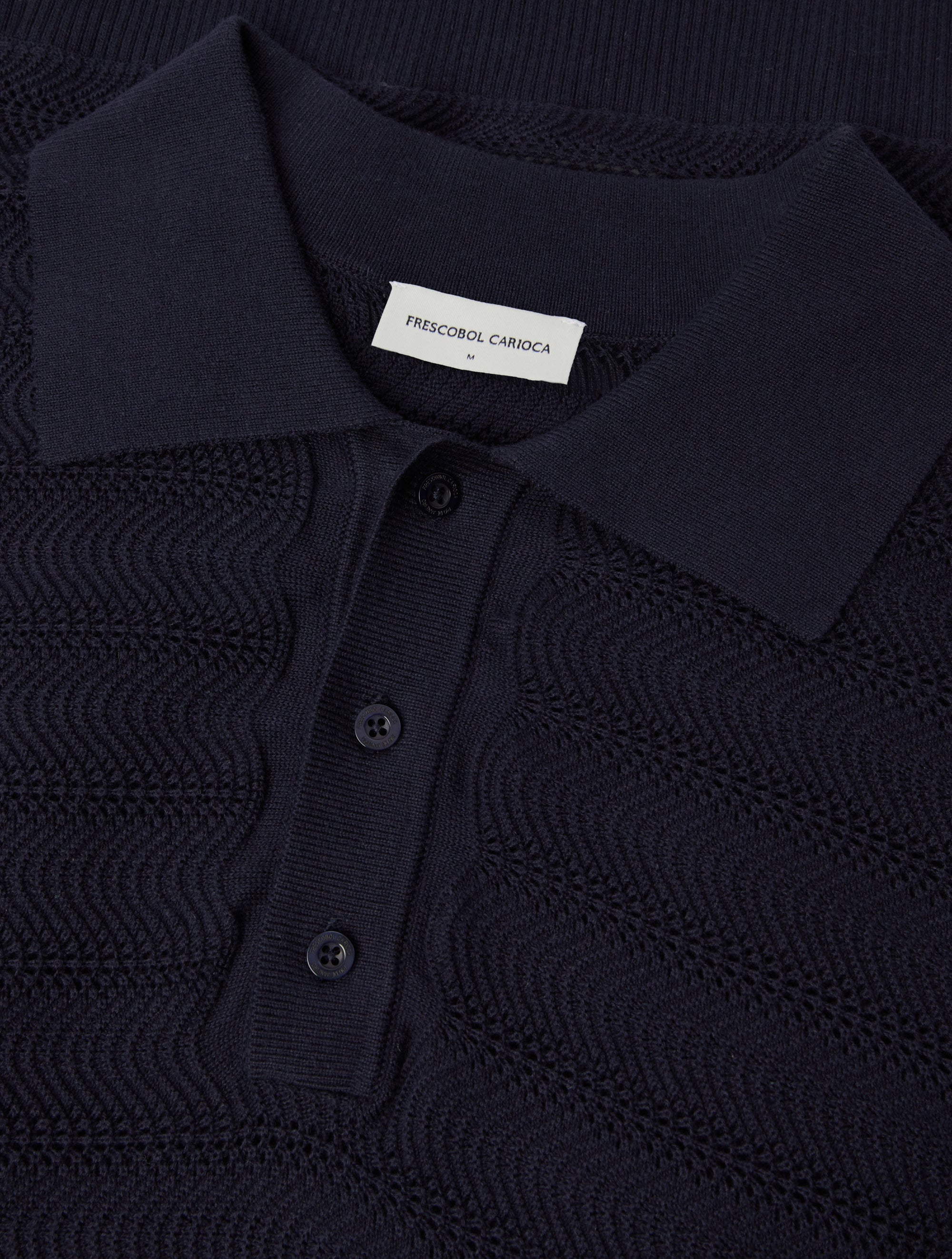 VIDAL COTTON JACQUARD POLO