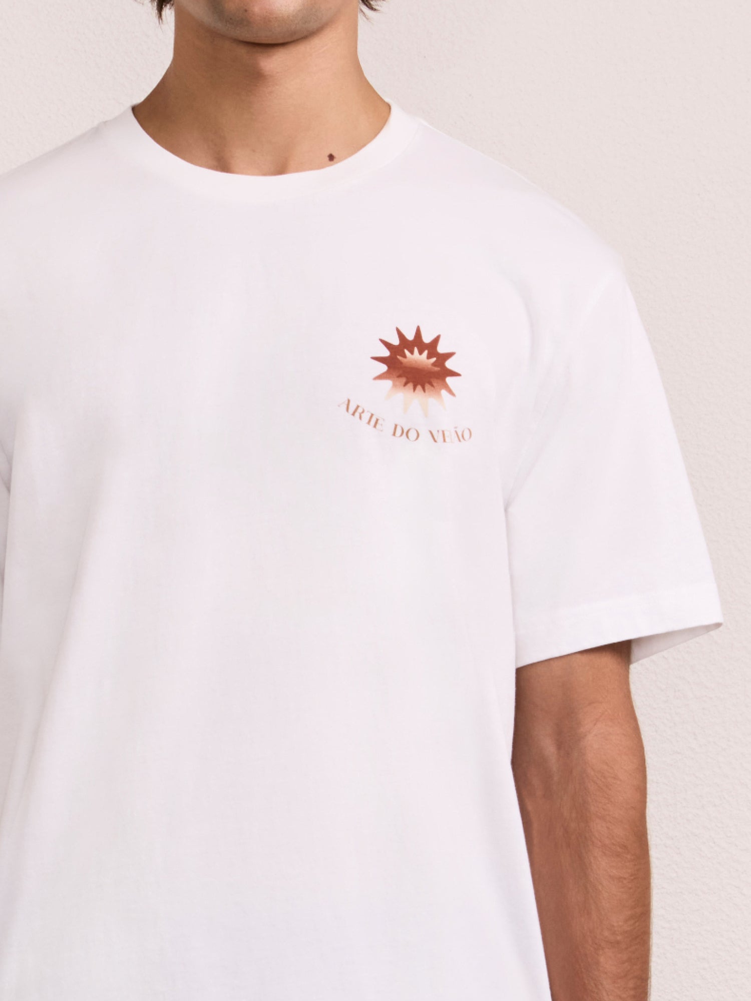 DINIS PRINTED COTTON T-SHIRT