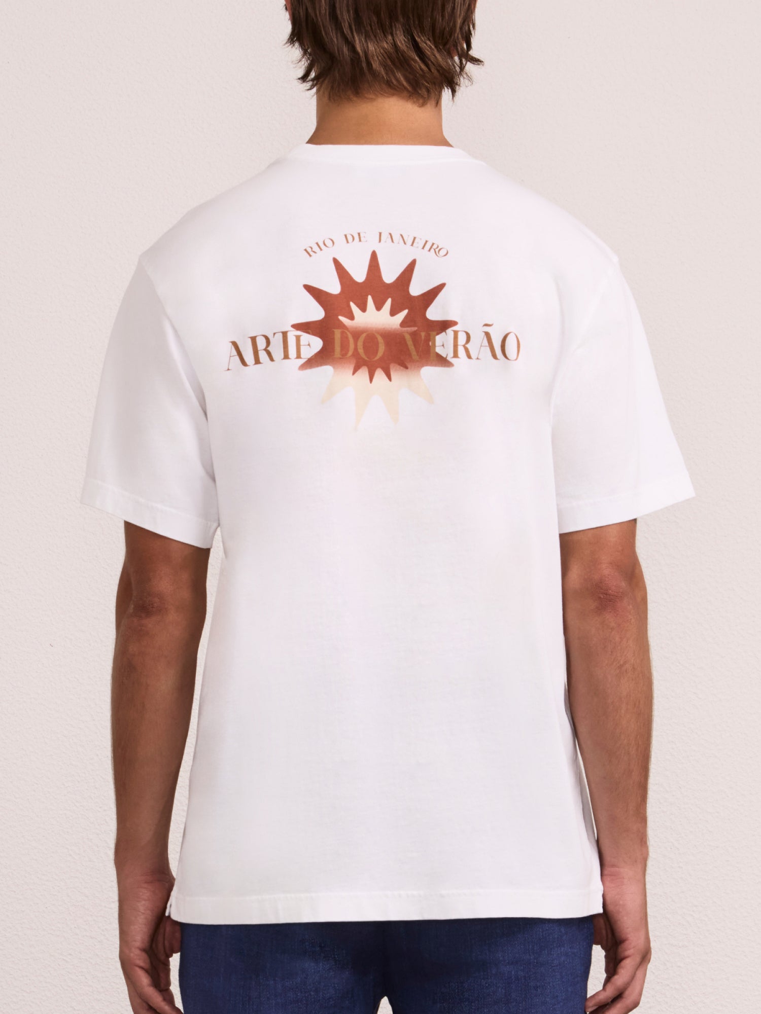 DINIS PRINTED COTTON T-SHIRT