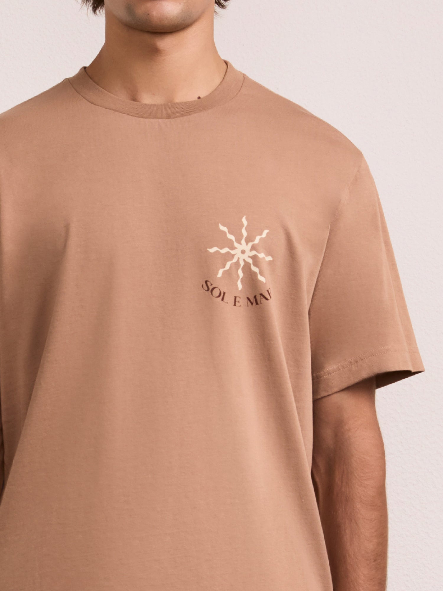 DINIS PRINTED COTTON T-SHIRT