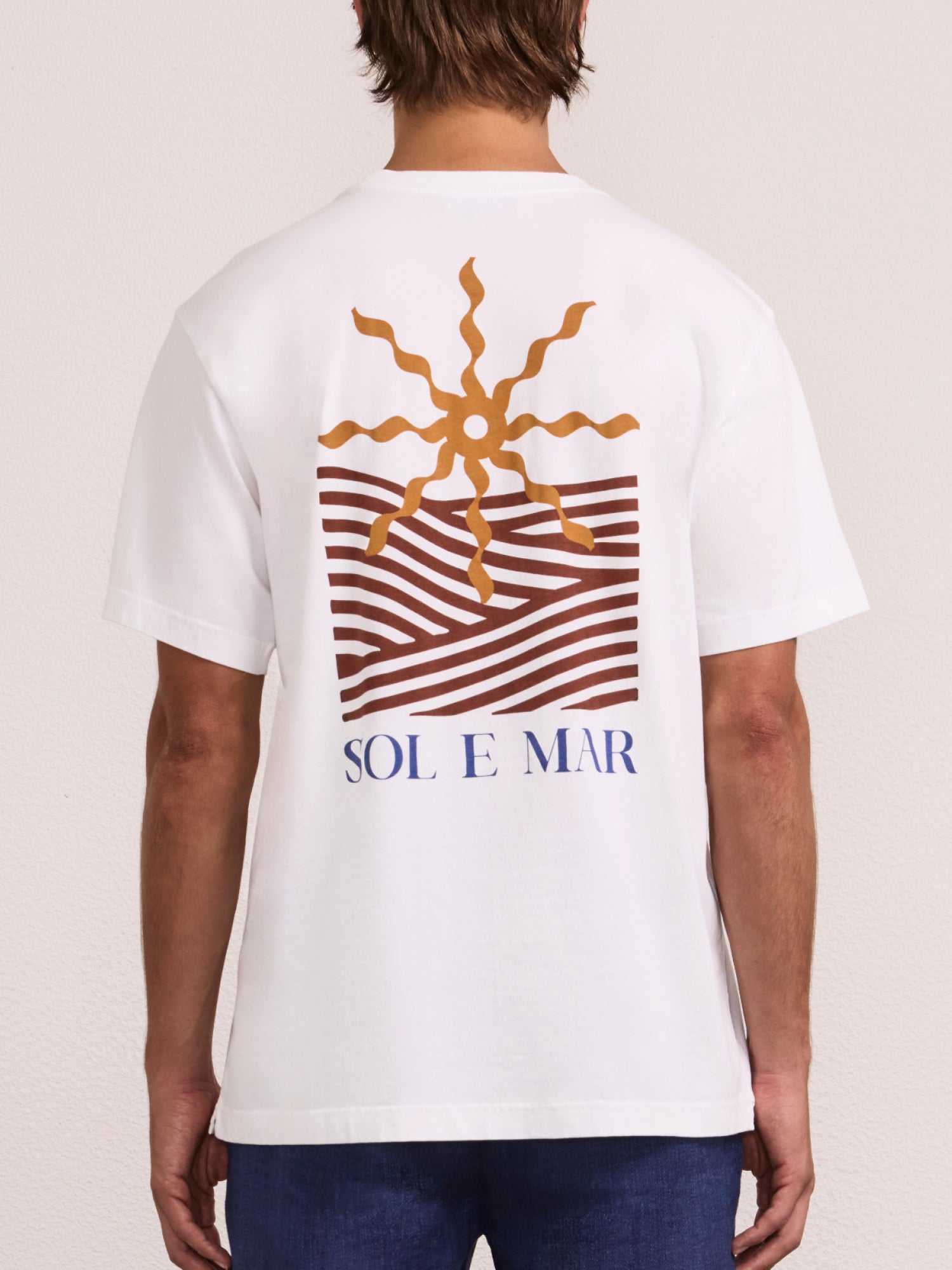 DINIS PRINTED COTTON T-SHIRT