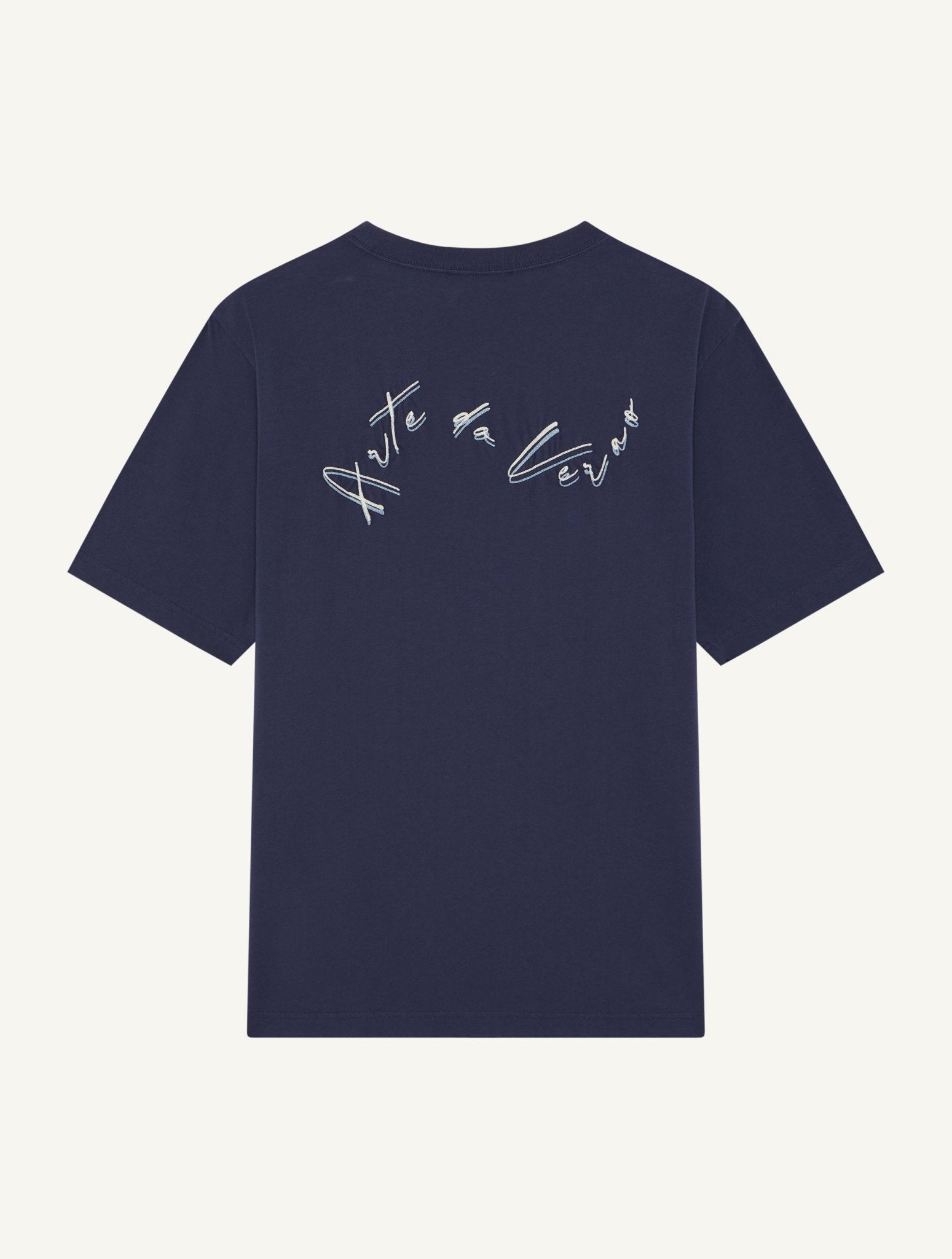 DINIS EMBROIDERED COTTON T-SHIRT