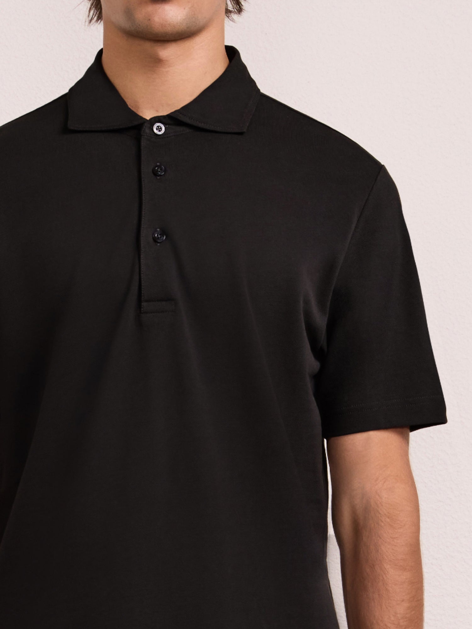 LUCA COTTON PIQUÉ POLO