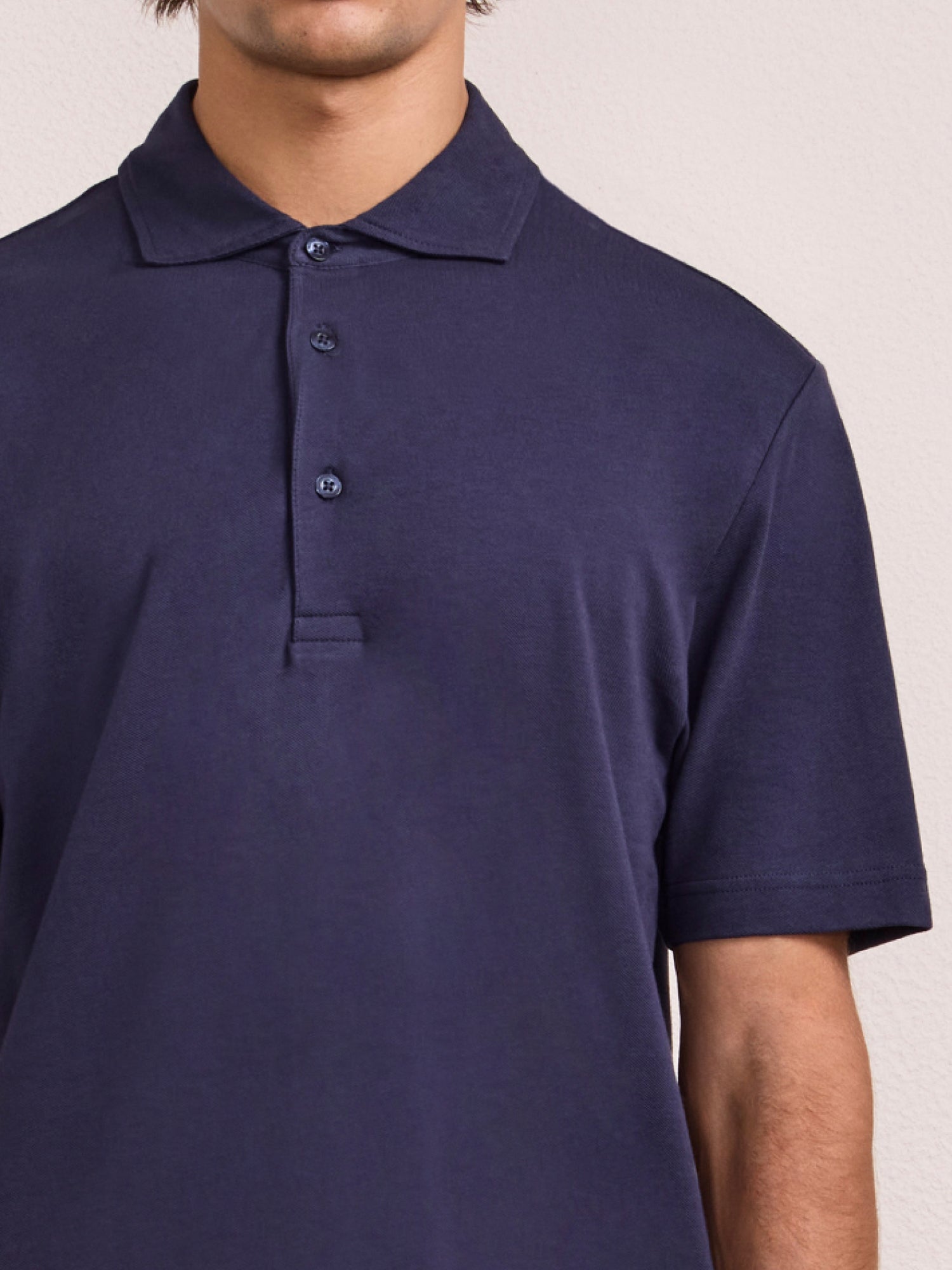 LUCA COTTON PIQUÉ POLO