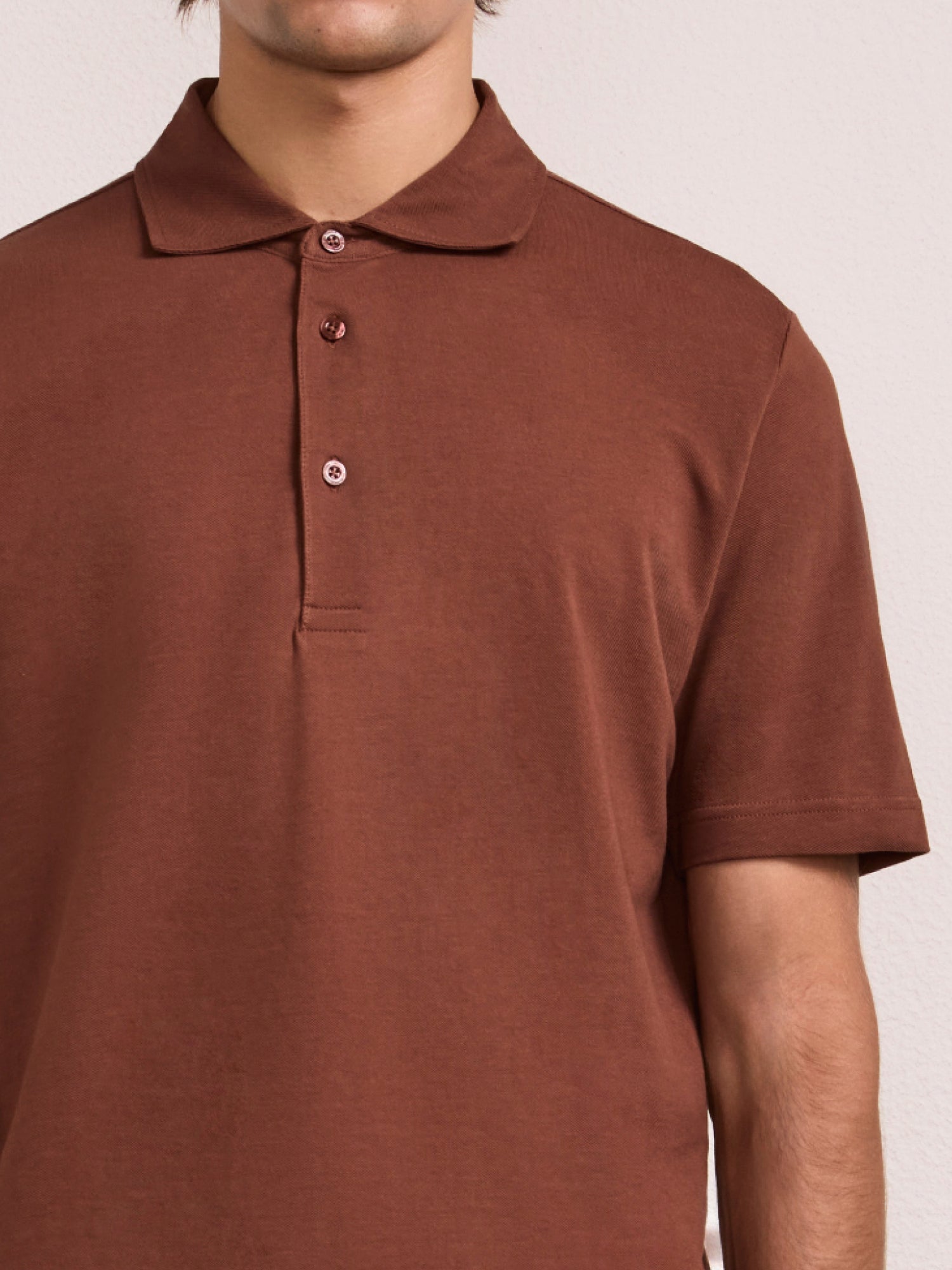 LUCA COTTON PIQUÉ POLO