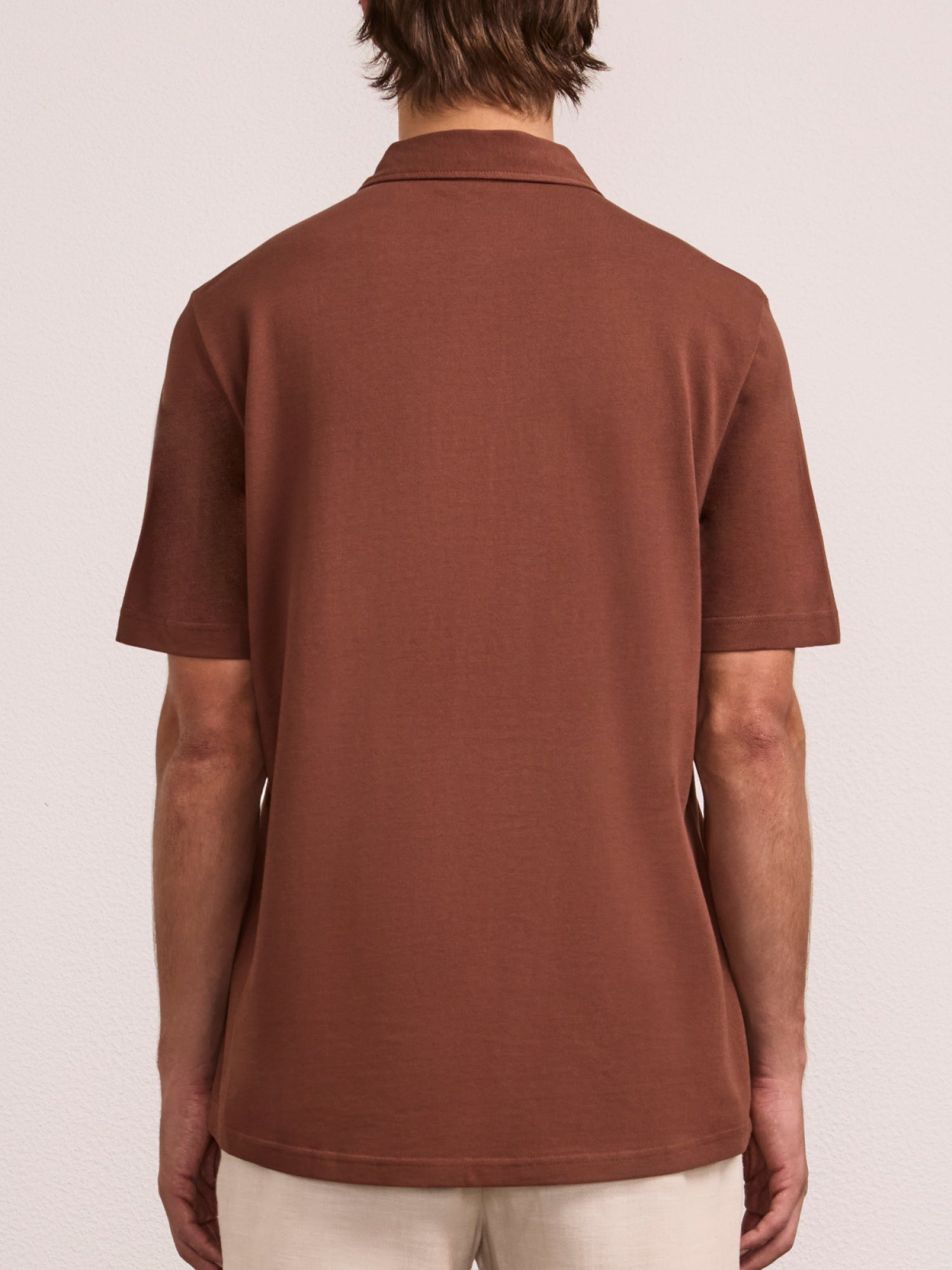 LUCA COTTON PIQUÉ POLO