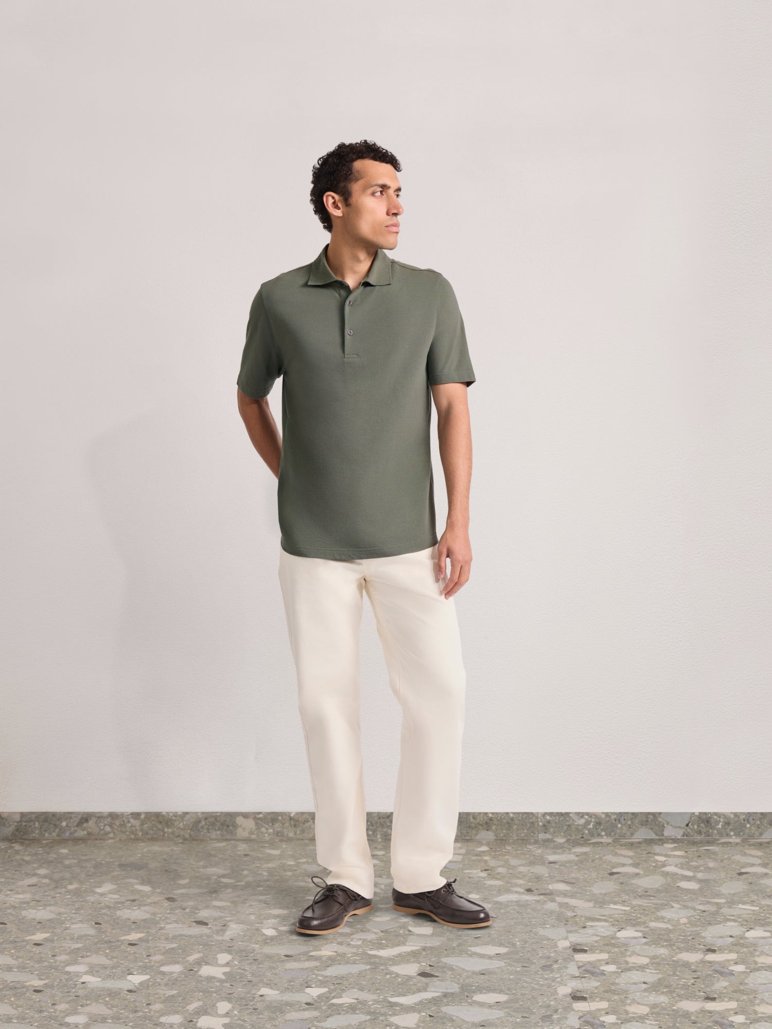 LUCA COTTON PIQUÉ POLO