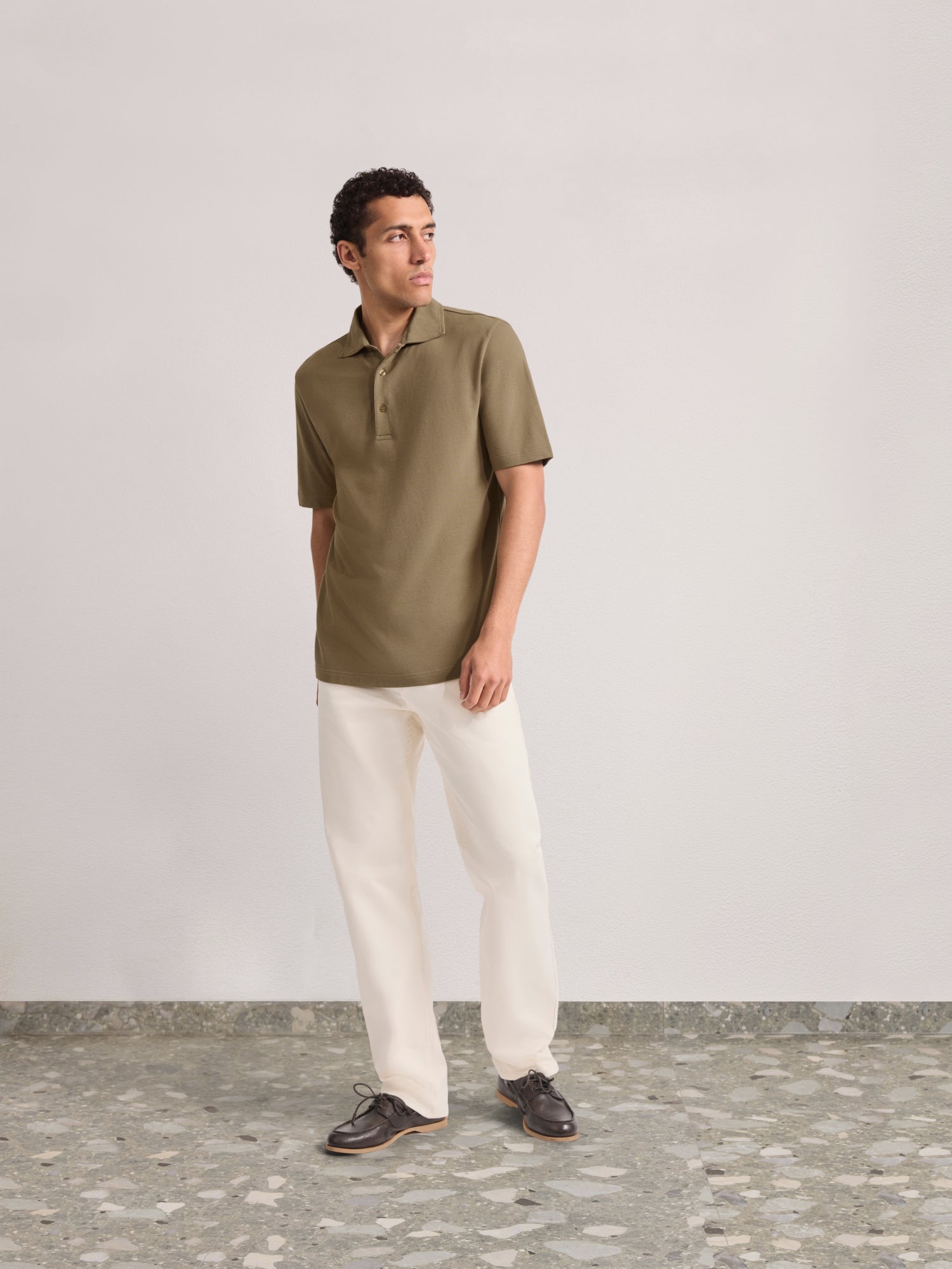 LUCA COTTON PIQUÉ POLO