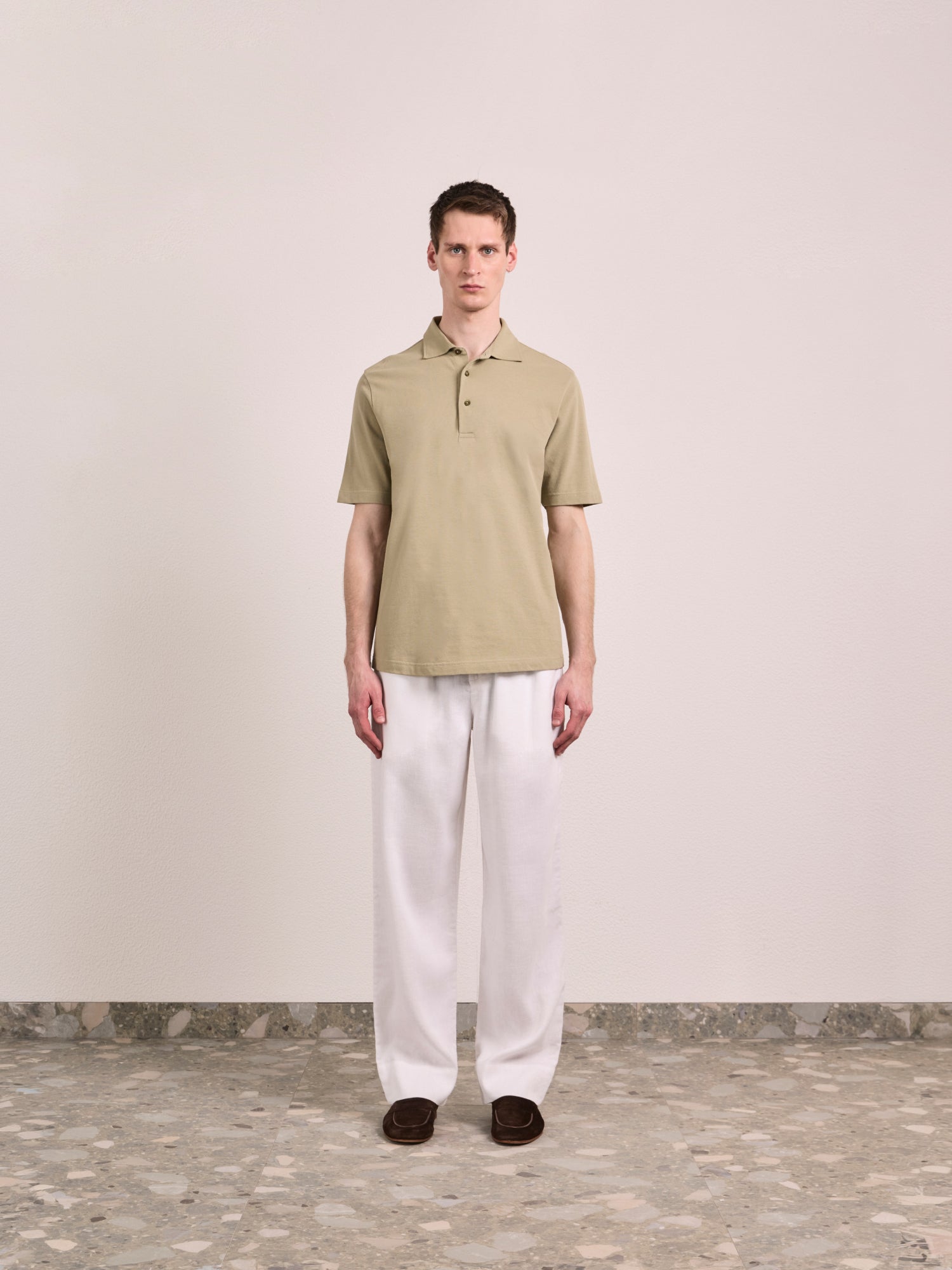 LUCA COTTON PIQUÉ POLO