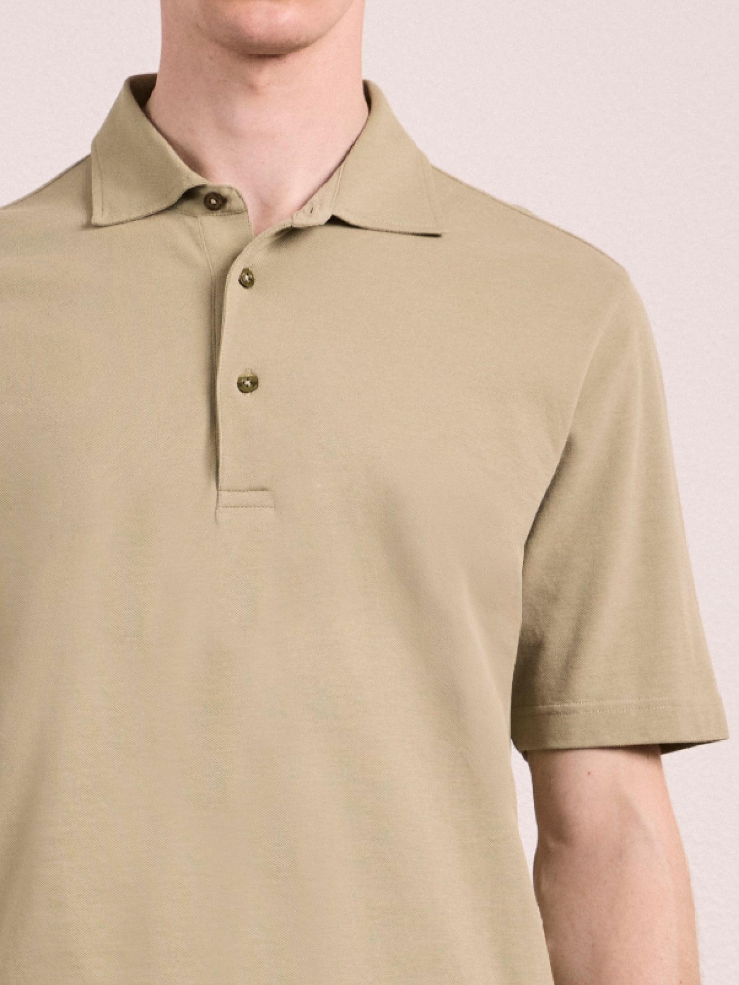 LUCA COTTON PIQUÉ POLO