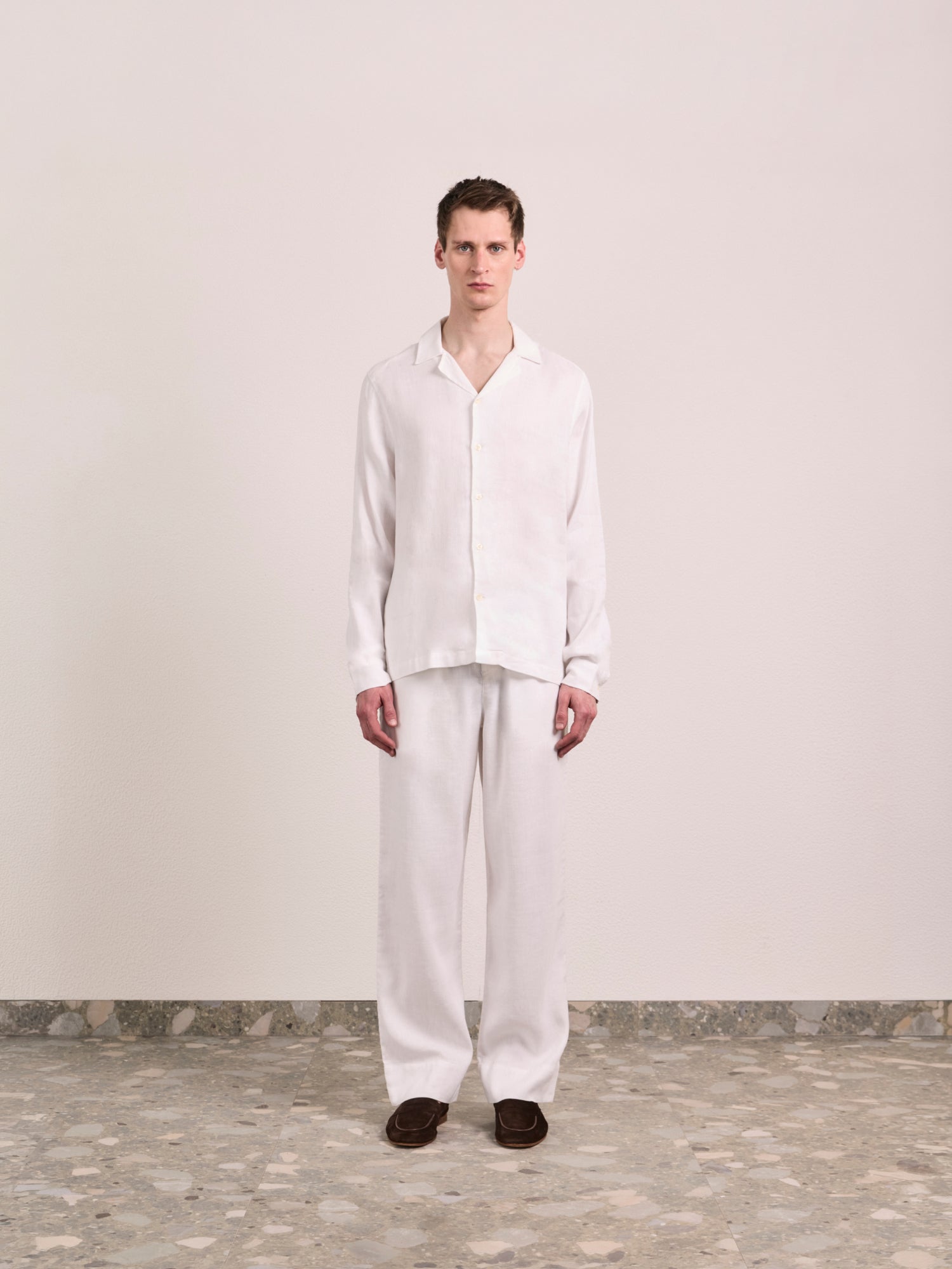 SAFRA COTTON-LINEN SHIRT