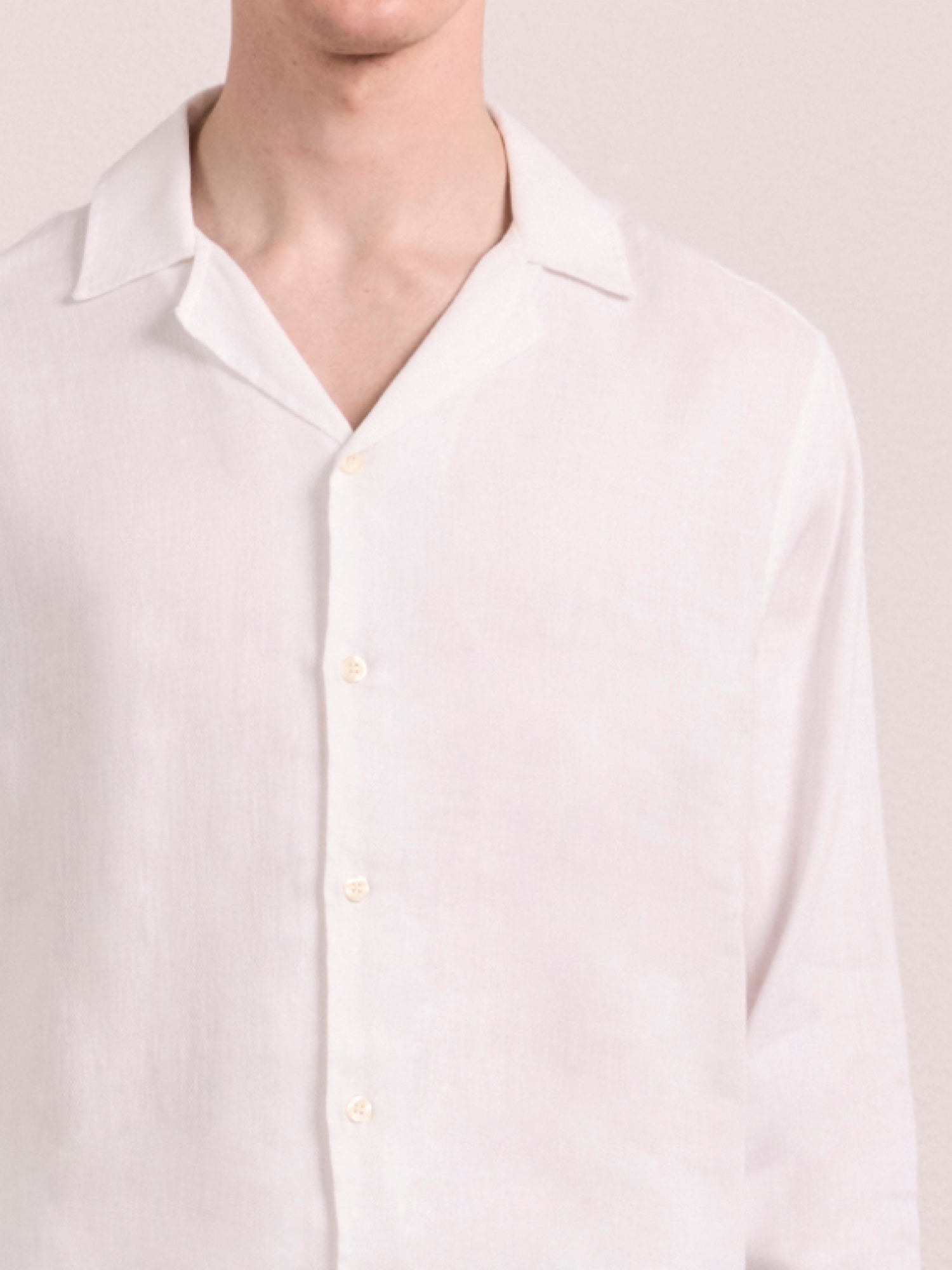 SAFRA COTTON-LINEN SHIRT