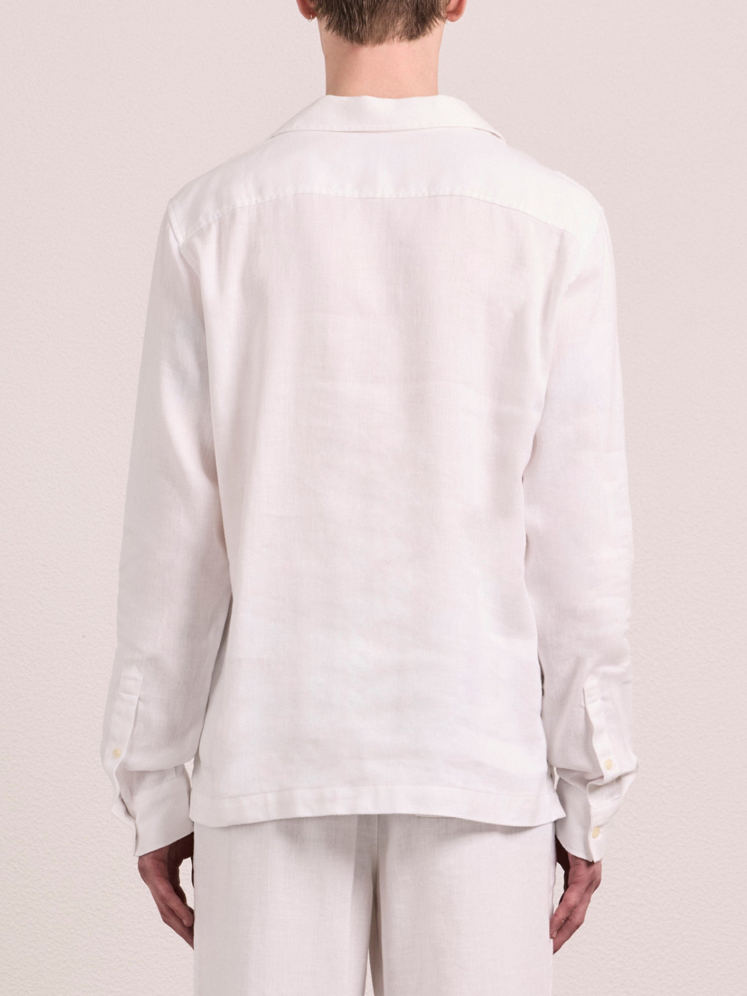 SAFRA COTTON-LINEN SHIRT