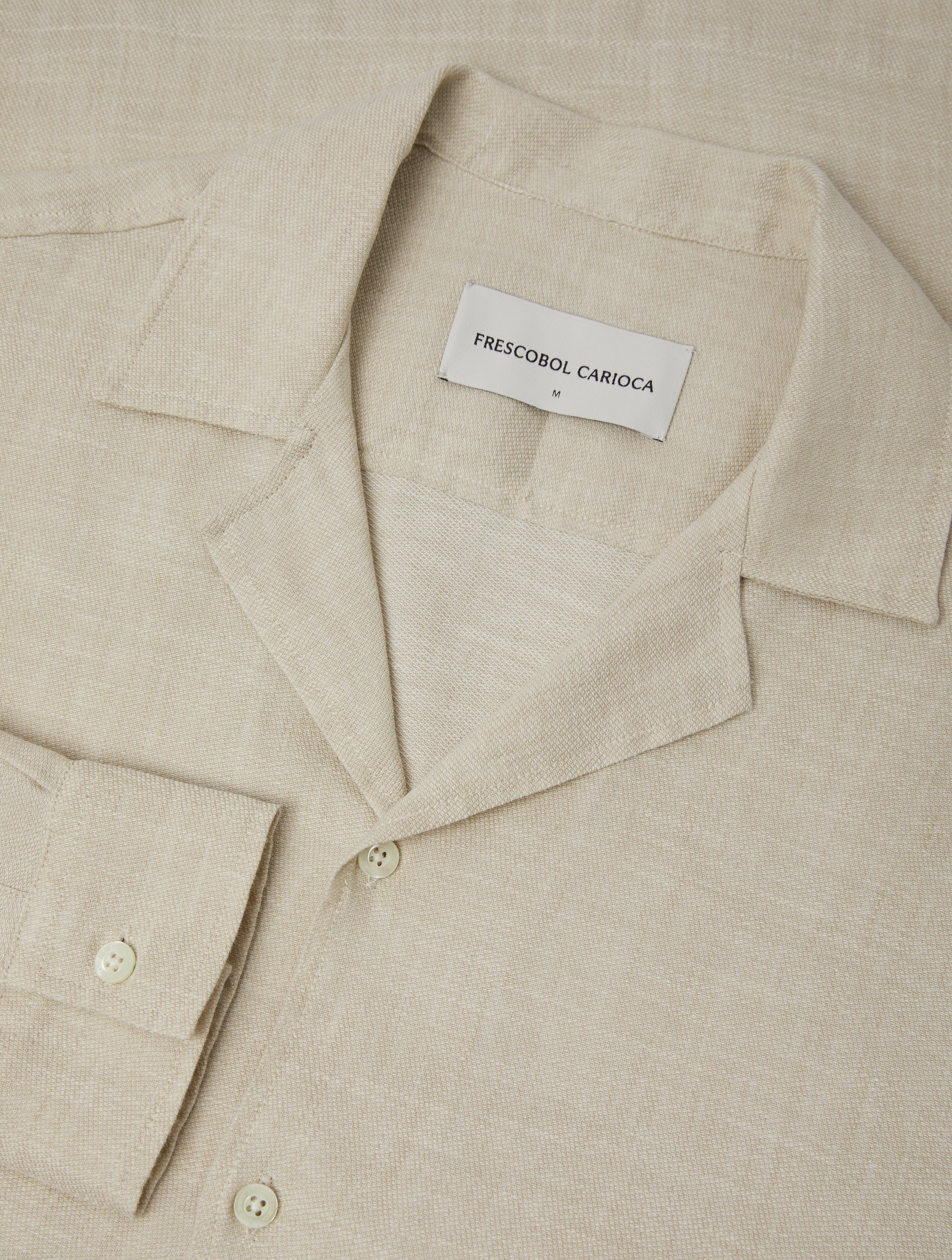 SAFRA COTTON-LINEN SHIRT