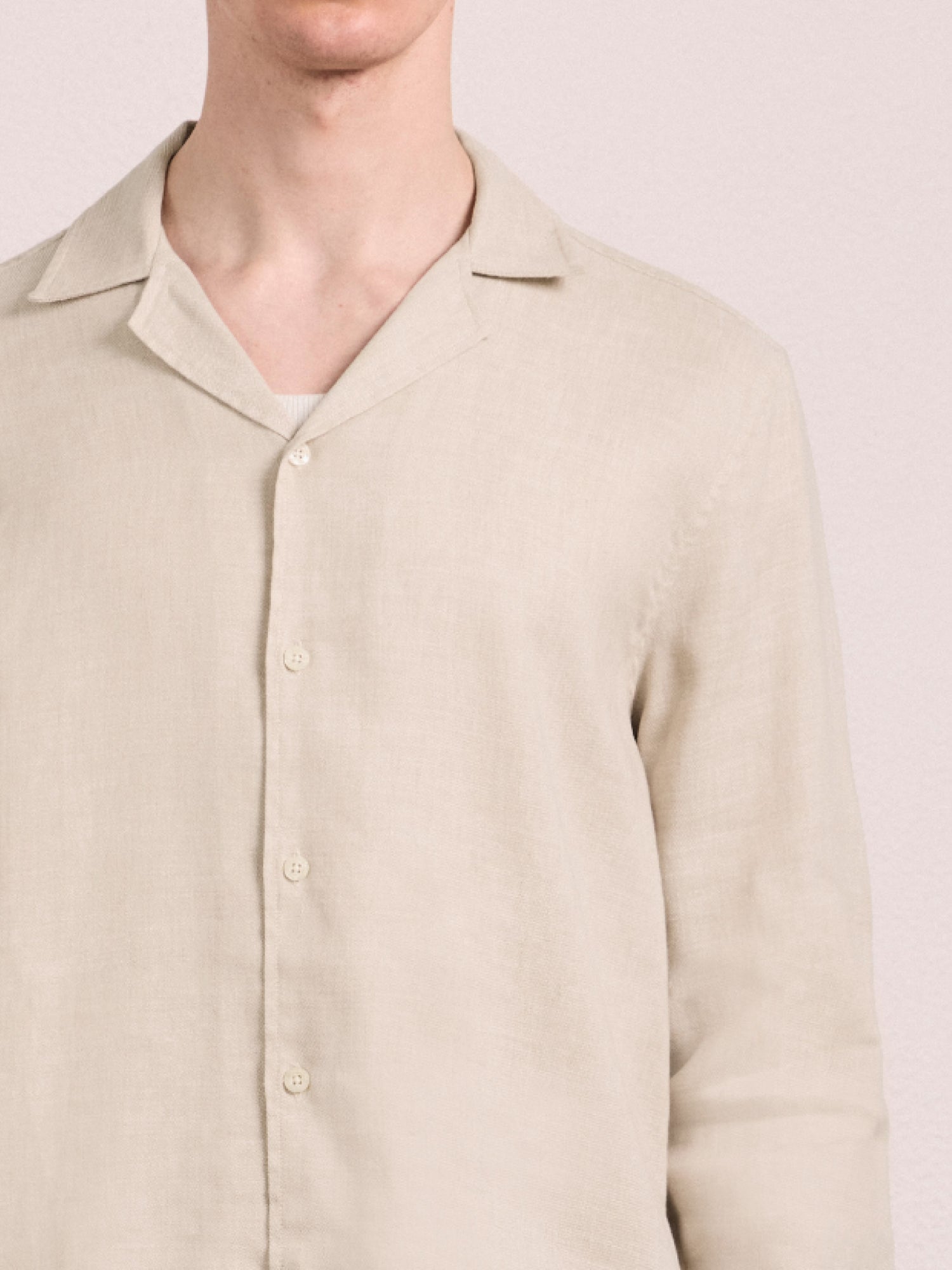 SAFRA COTTON-LINEN SHIRT