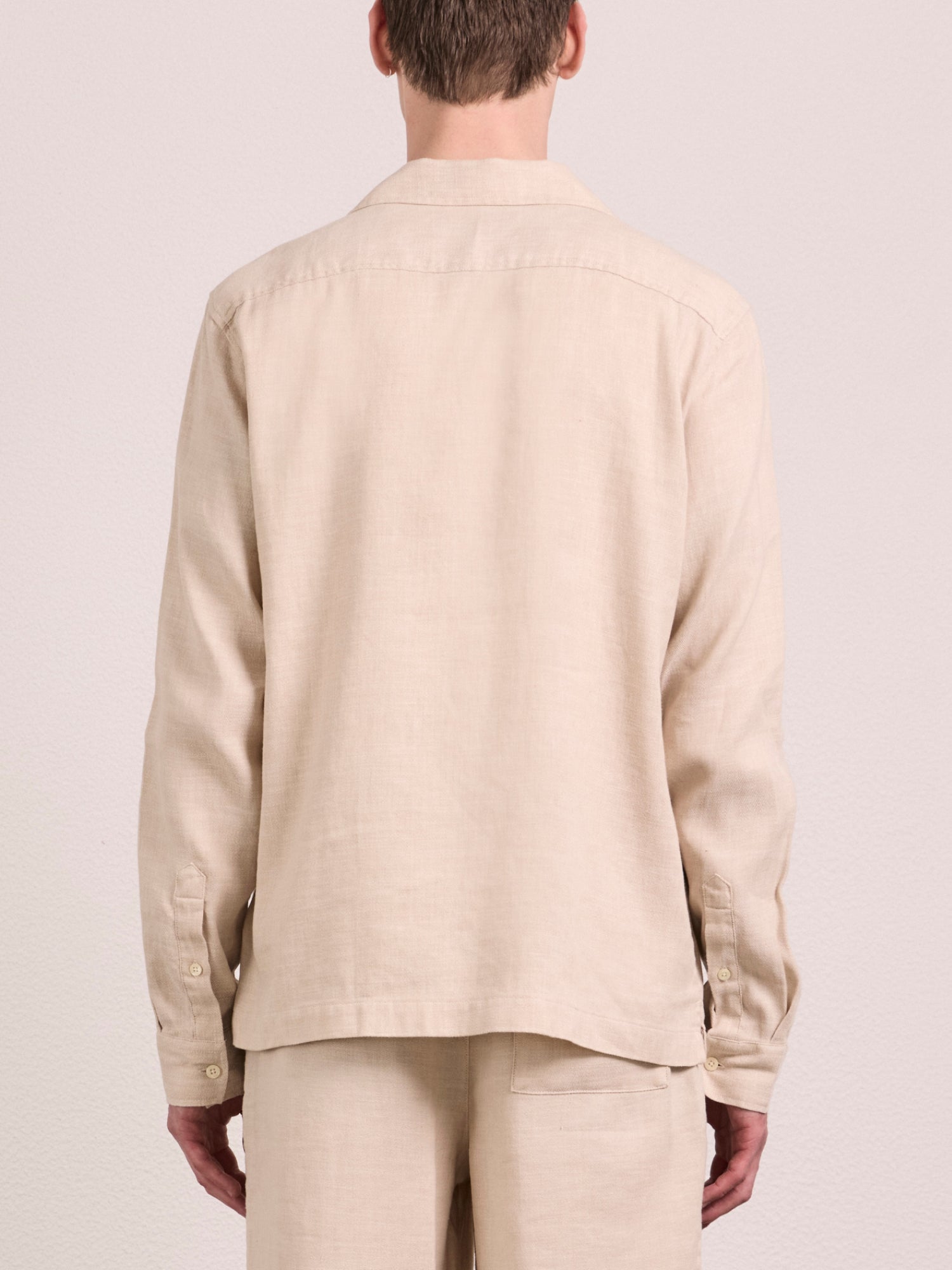 SAFRA COTTON-LINEN SHIRT