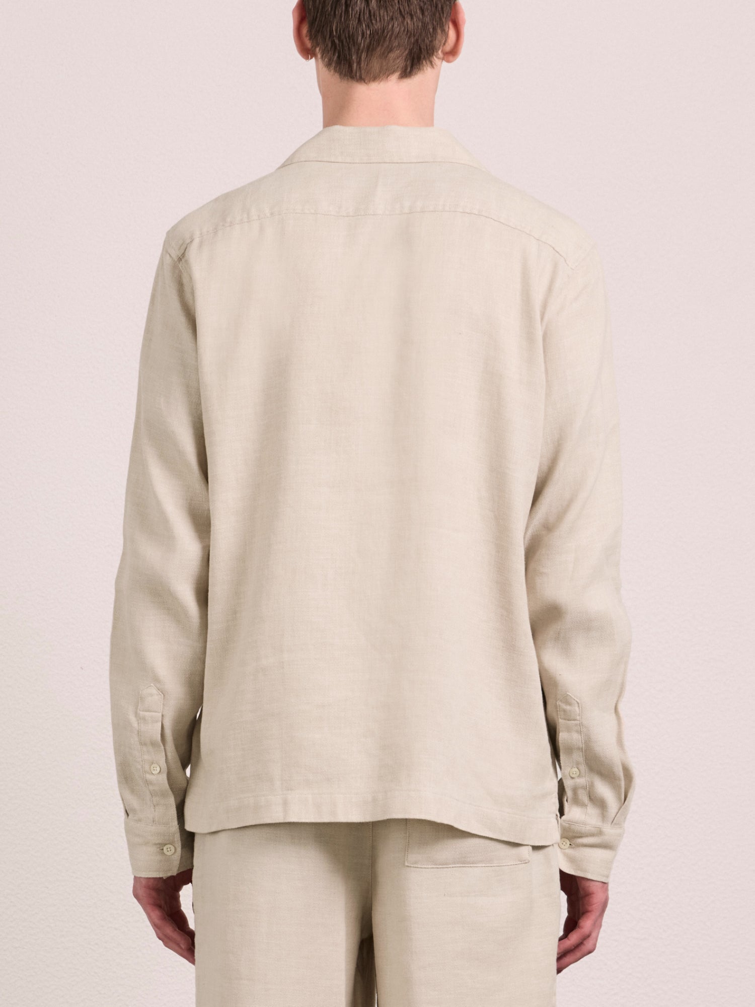 SAFRA COTTON-LINEN SHIRT