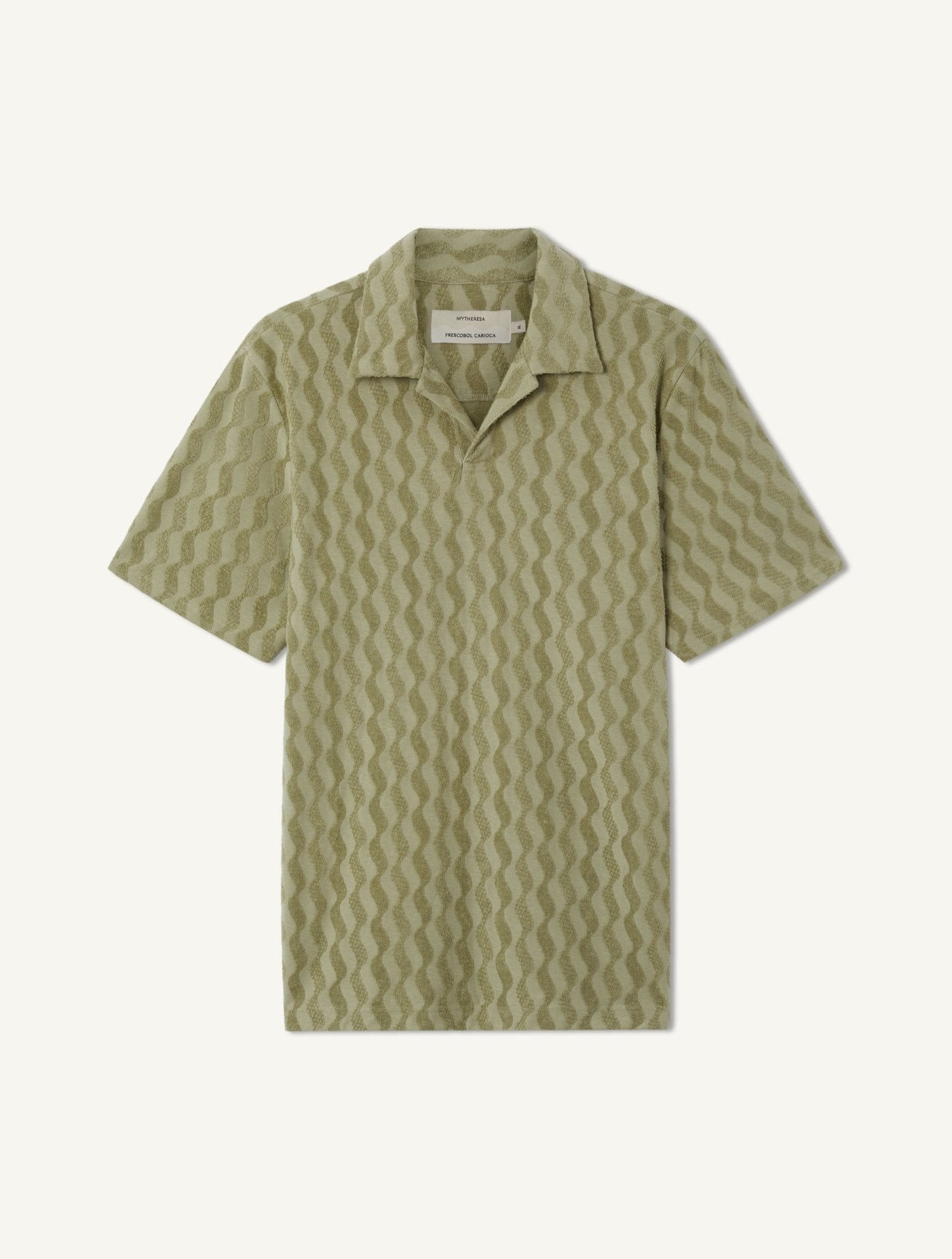 FAUSTINO TERRY JACQUARD POLO - Frescobol Carioca