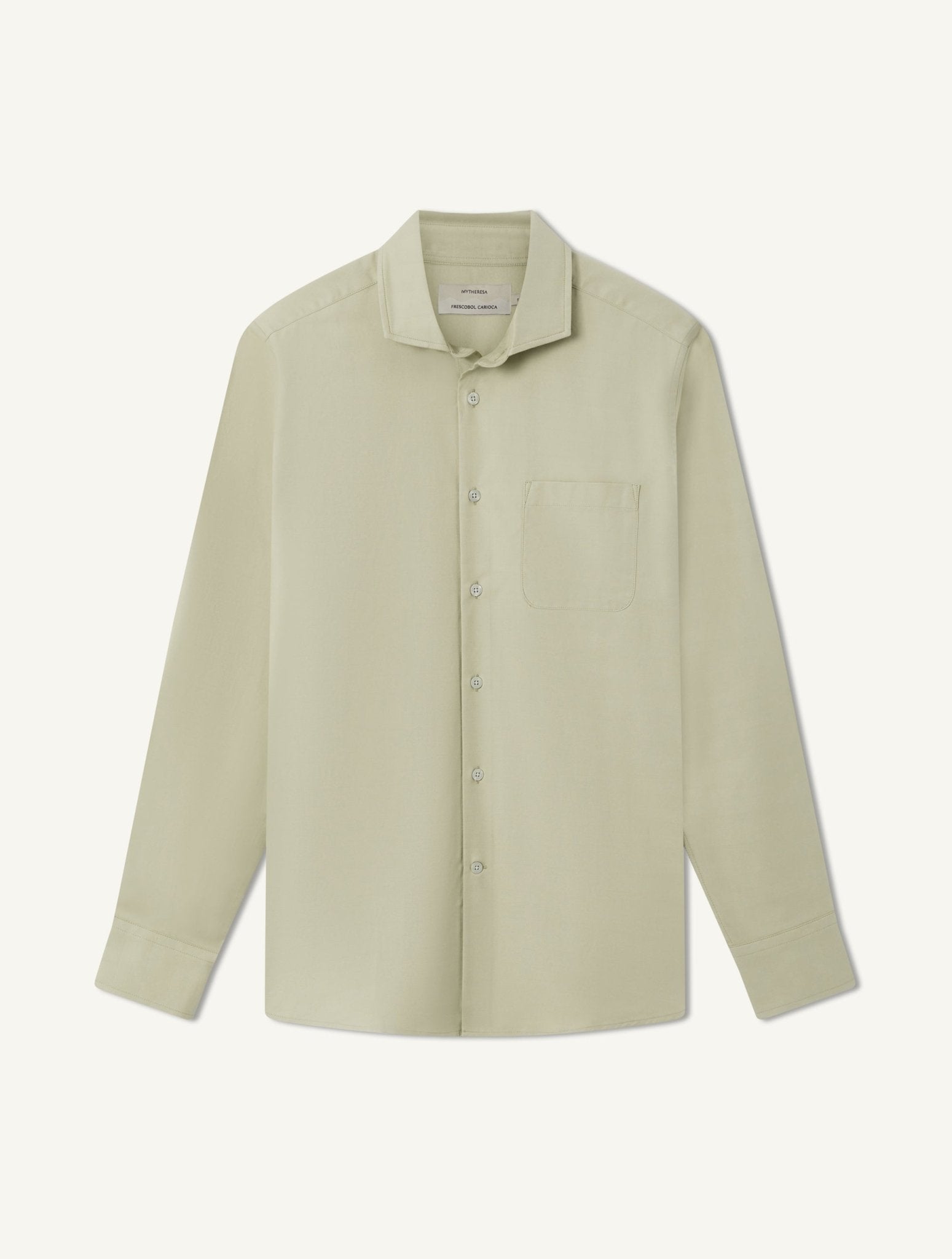 EMILIO HERRINGBONE DENIM SHIRT