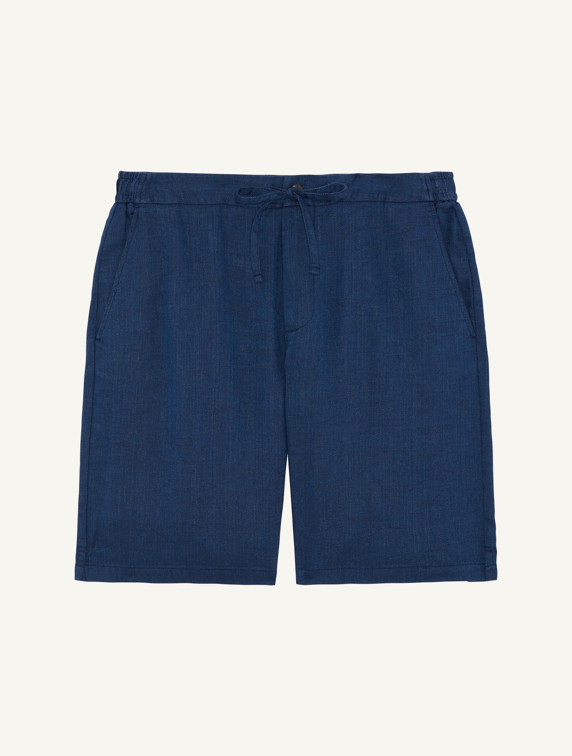 SERGIO LINEN-BLEND SHORTS
