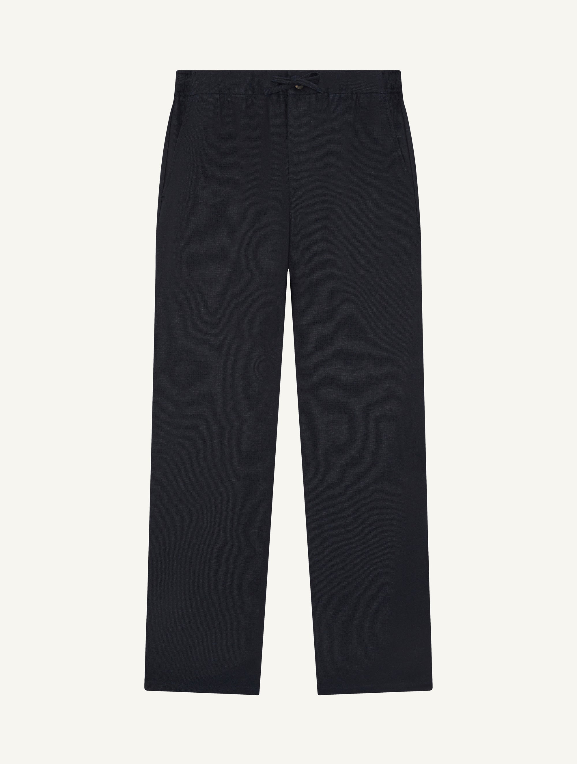 MENDES LINEN-COTTON TROUSERS