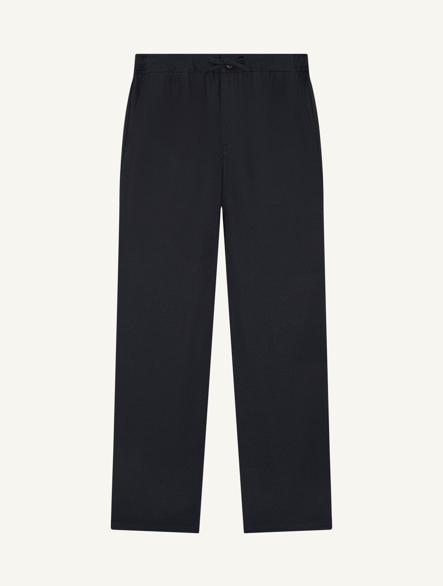 MENDES LINEN-COTTON TROUSERS