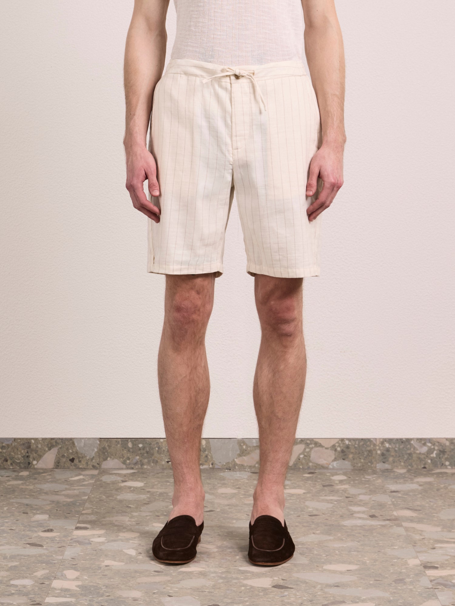 SERGIO LINEN-COTTON SHORTS